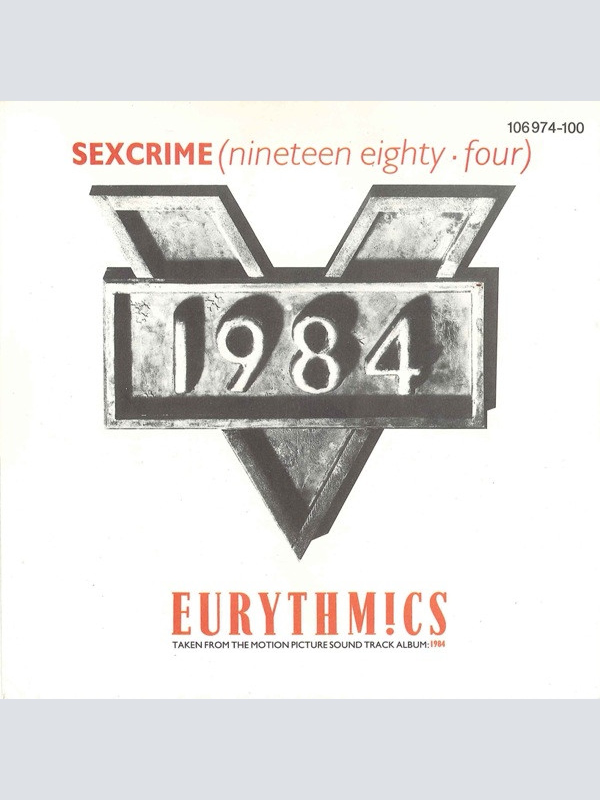 Vinyl / Eurythmics - Sexcrime (Nineteen Eighty ▪ Four)