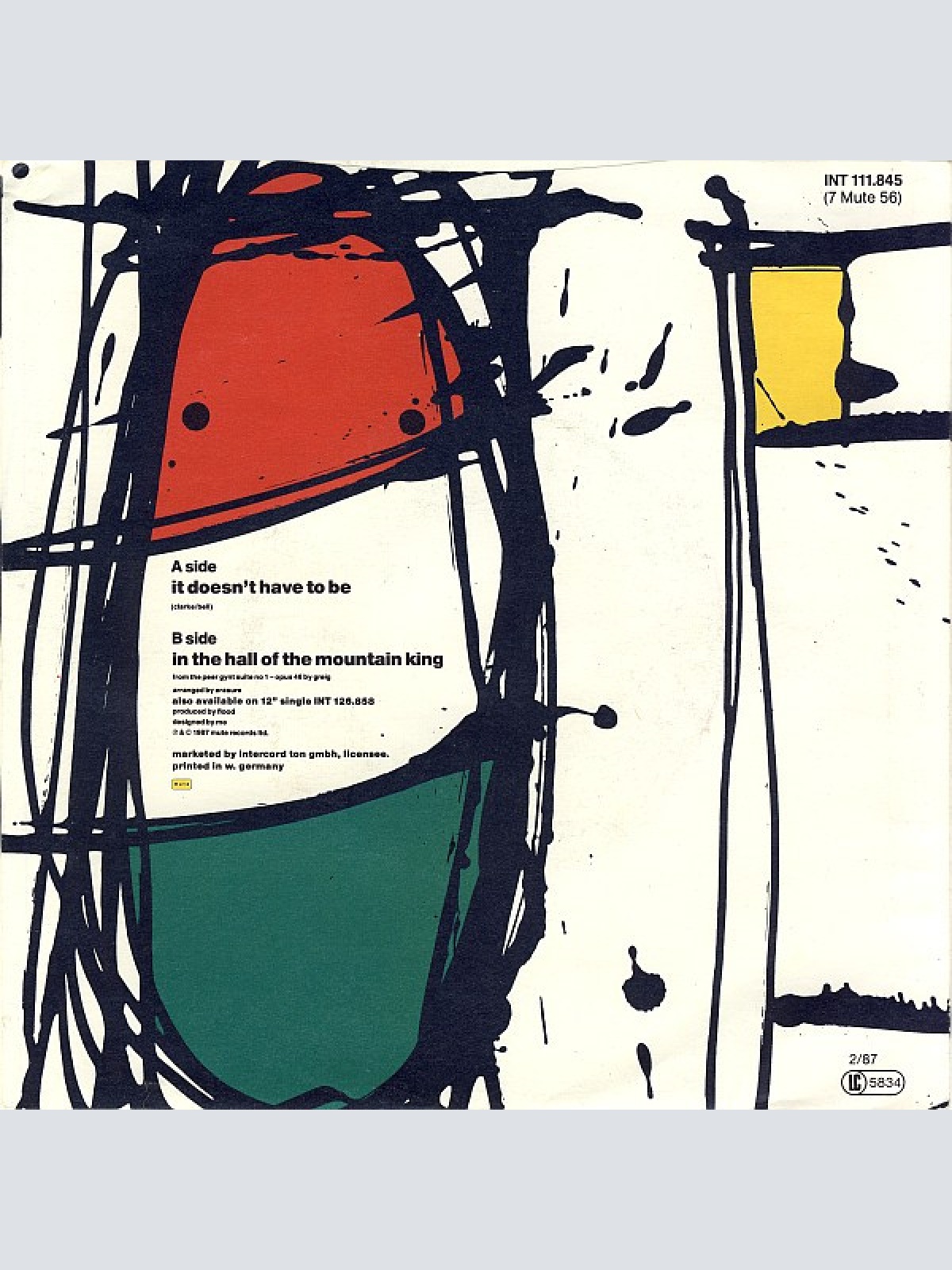 Vinyl / Erasure - It Doesn't Have To Be