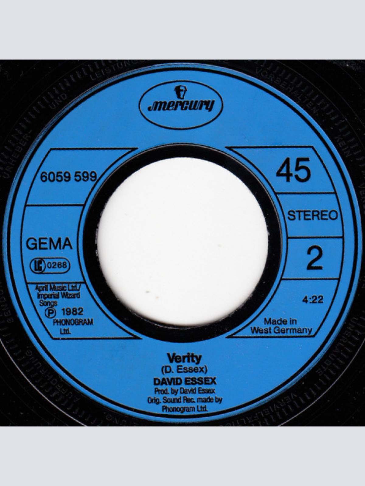 Vinyl / David Essex - A Winter's Tale