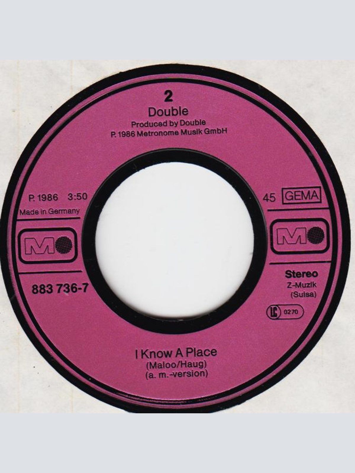 Vinyl / Double - Tomorrow