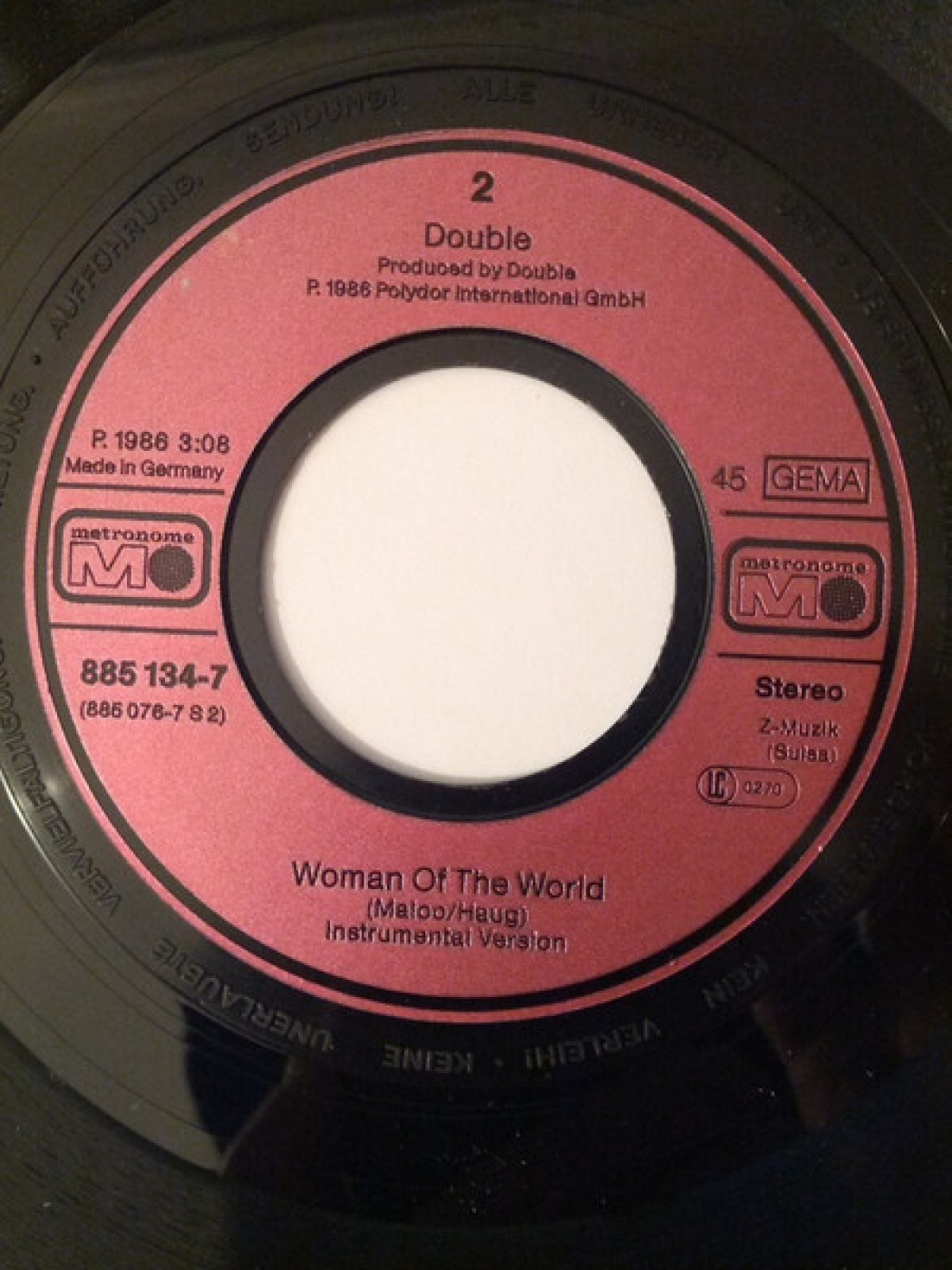 Vinyl / Double - Woman Of The World