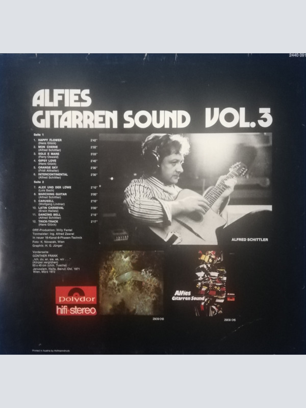 Vinyl / Alfred Schittler - Alfies Gitarren Sound Vol. 3