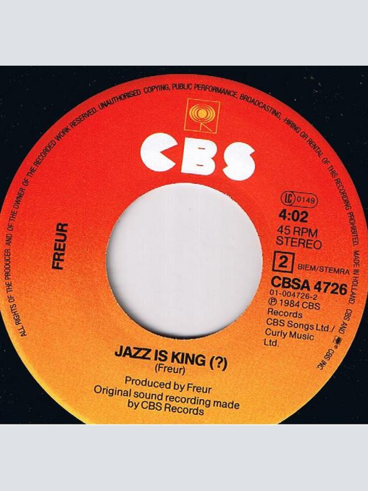 Vinyl / Freur - The Devil And Darkness