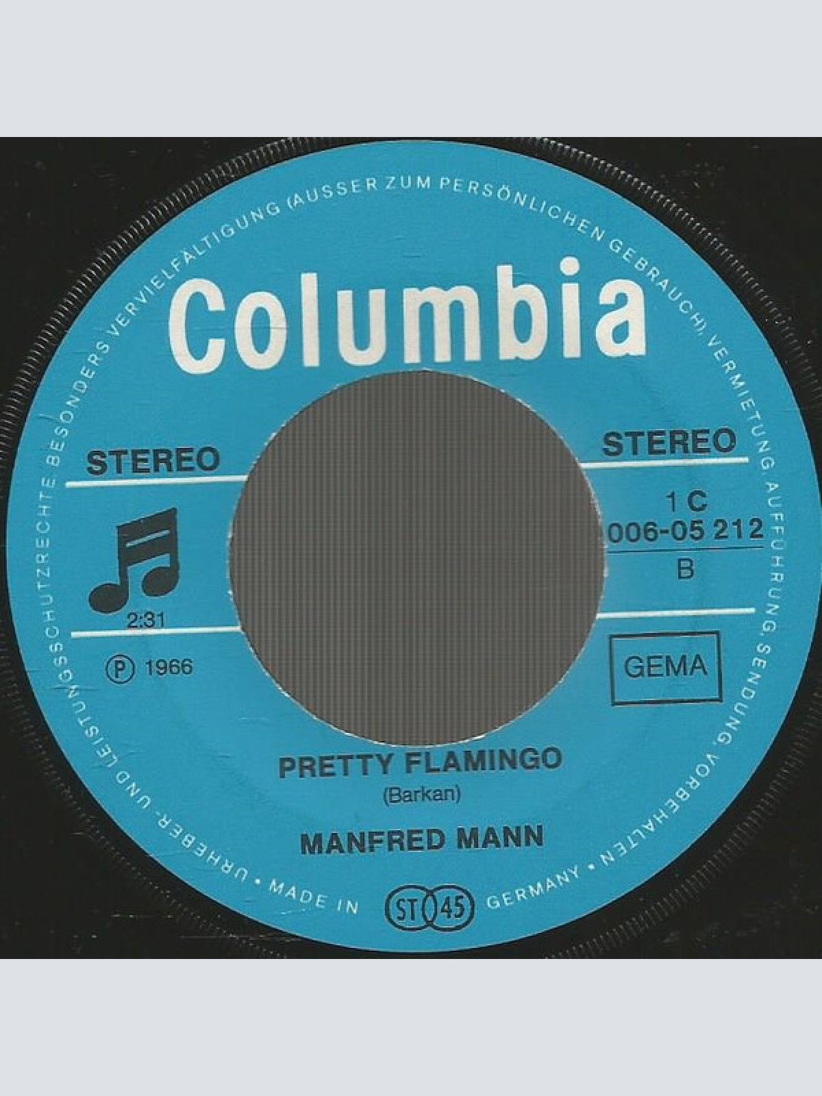 Vinyl / Manfred Mann - Do Wah Diddy Diddy / Pretty Flamingo