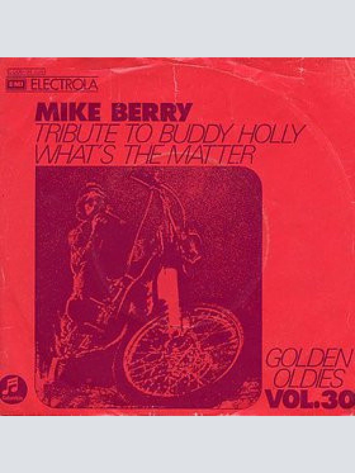 Vinyl / Mike Berry With The Outlaws (3) - Tribute To Buddy Holly / What's The Matter
