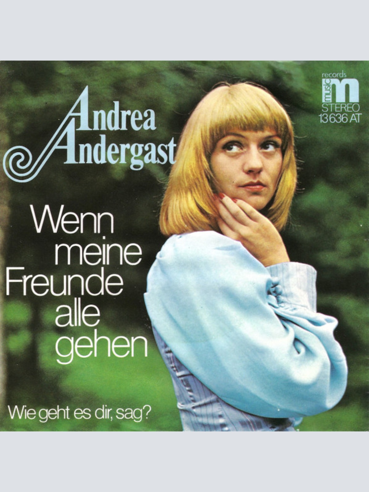 Vinyl / Andrea Andergast - Wenn Meine Freunde Alle Gehen