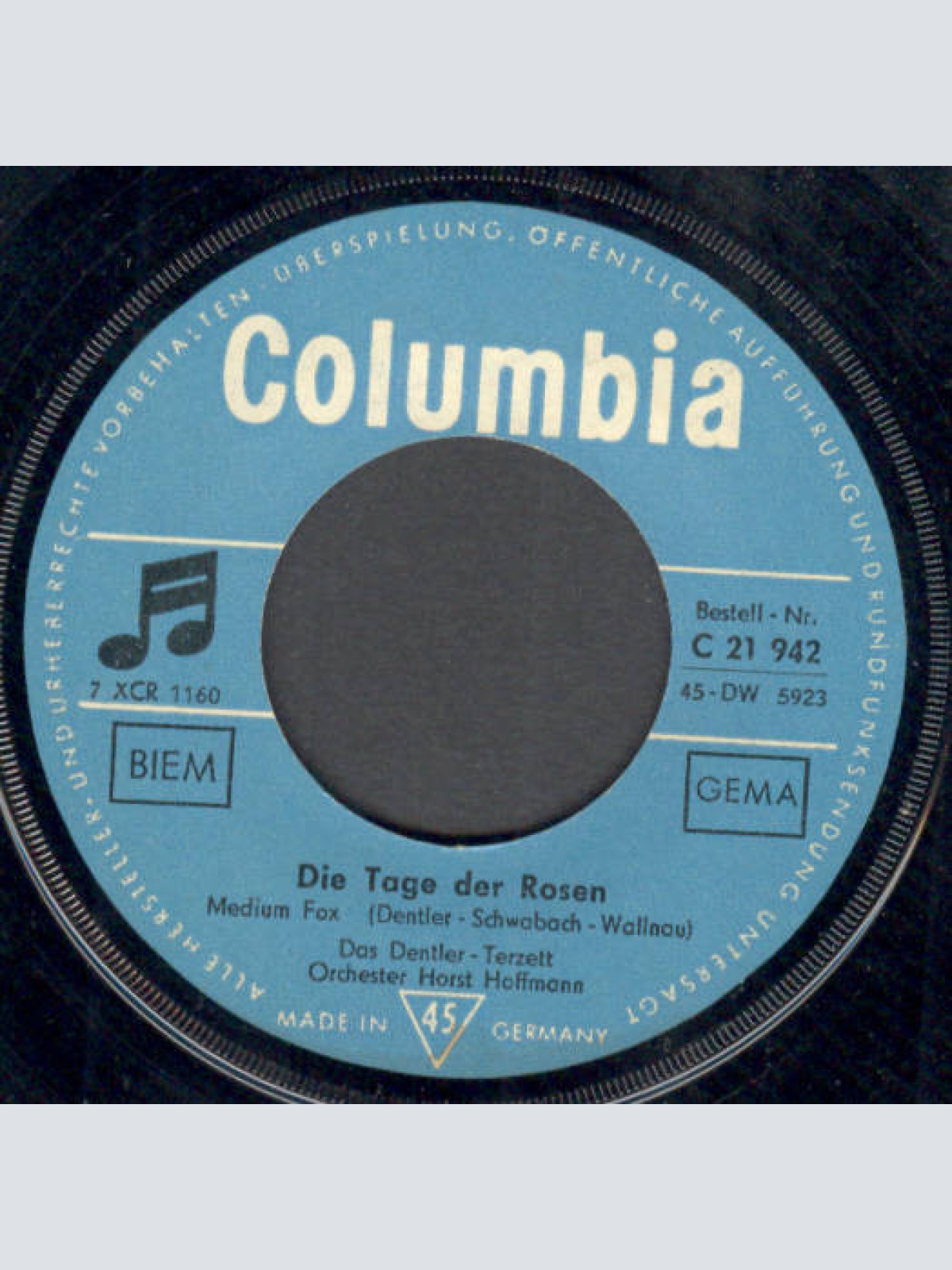 Vinyl / Das Dentler-Terzett - Wenn Träume In Erfüllung Geh'n