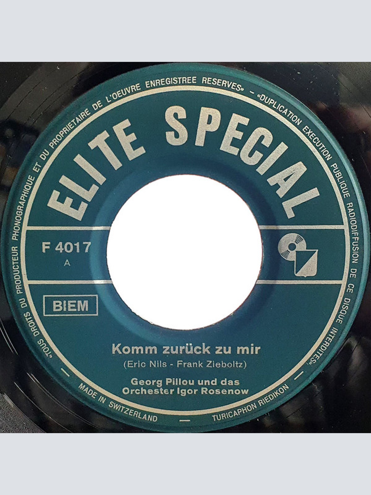 Vinyl / Georges Pillou* - Komm Zurück Zu Mir / Rosalinda Aus Santa Maria