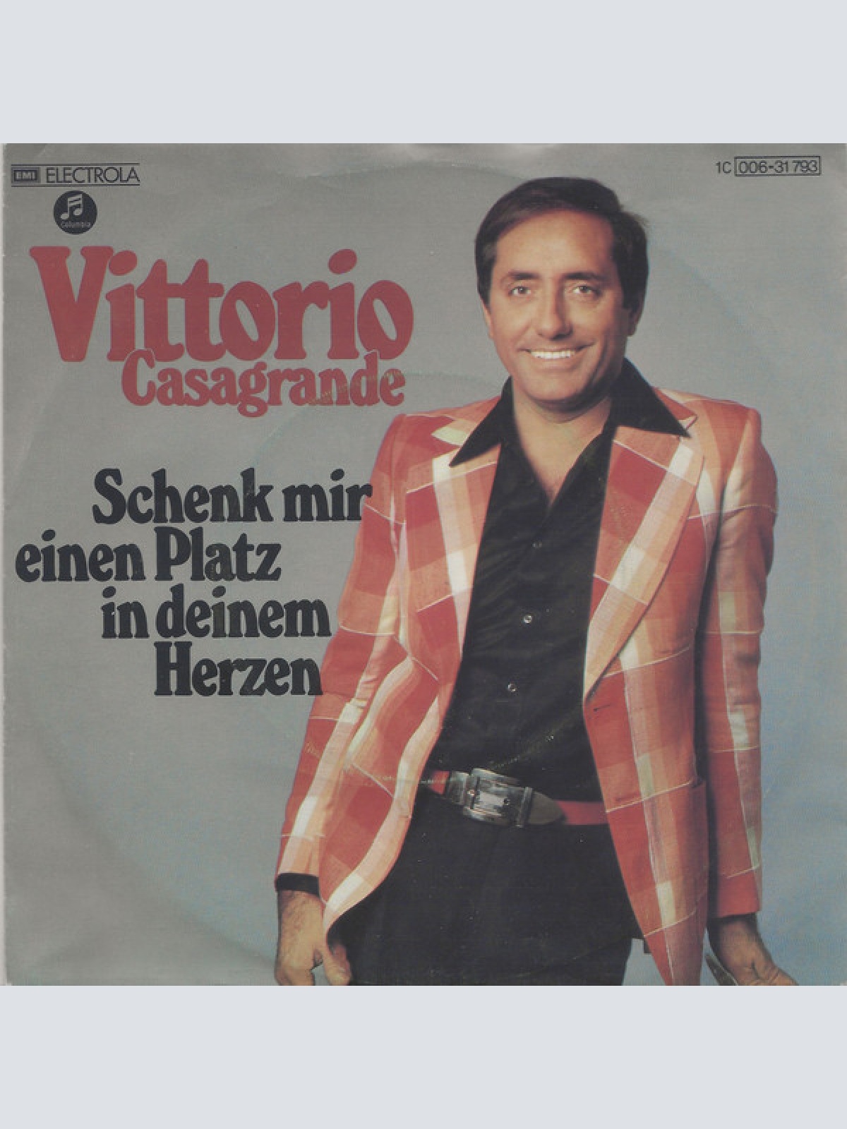 Vinyl / Vittorio Casagrande - Schenk Mir Einen Platz In Deinem Herzen