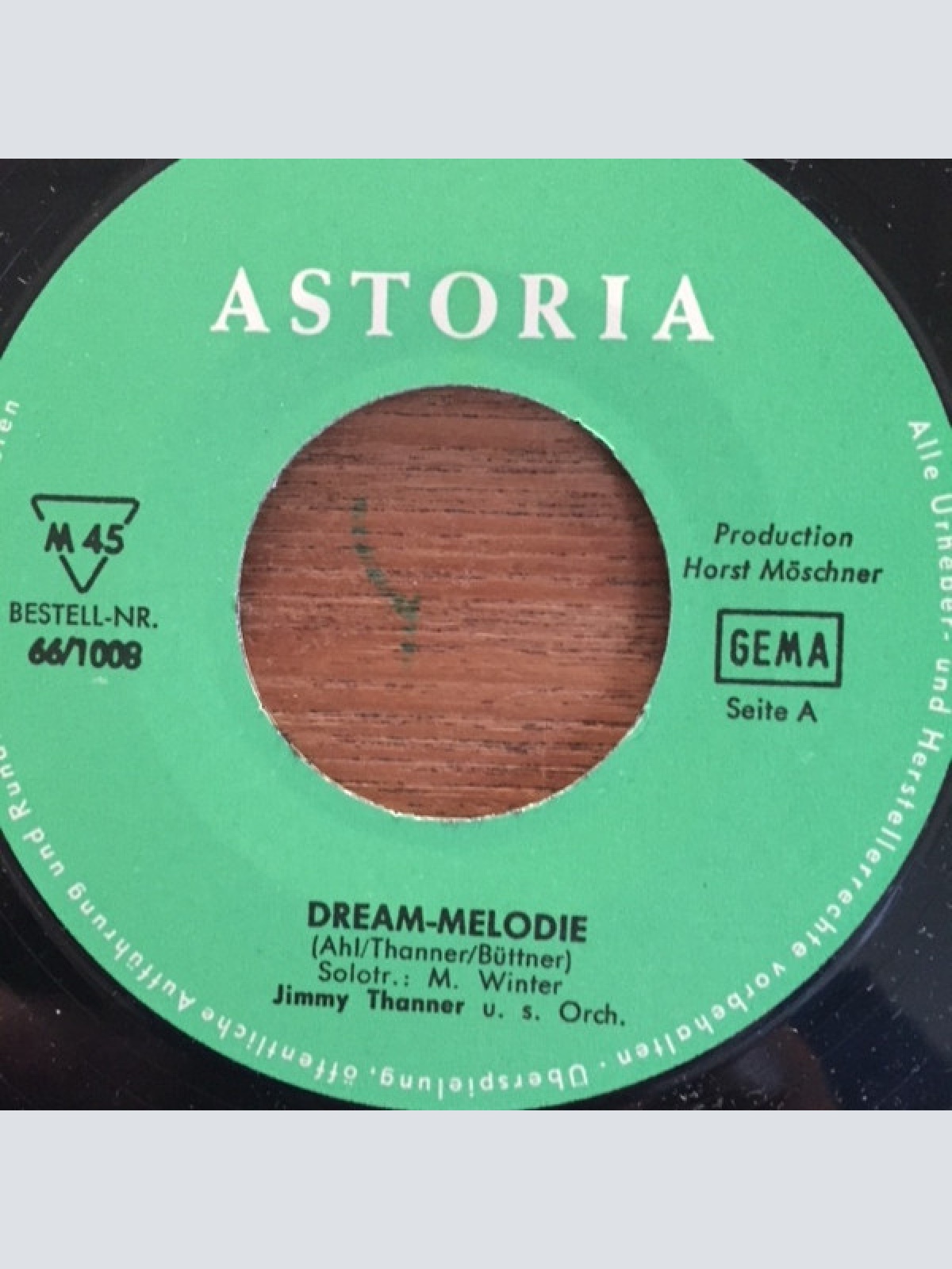 Vinyl / Jimmy Thanner Und Seine Big-Band-International* - Dream Melodie / Candle Light