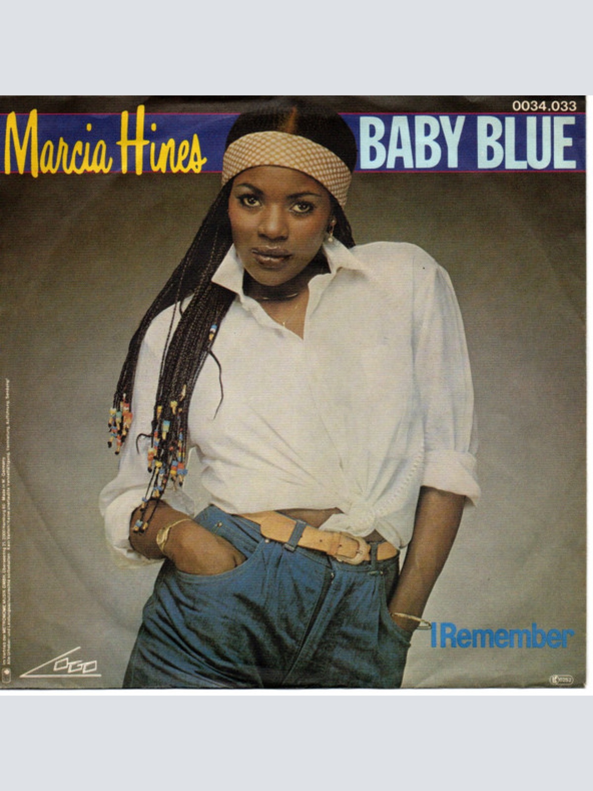 Vinyl / Marcia Hines - Baby Blue