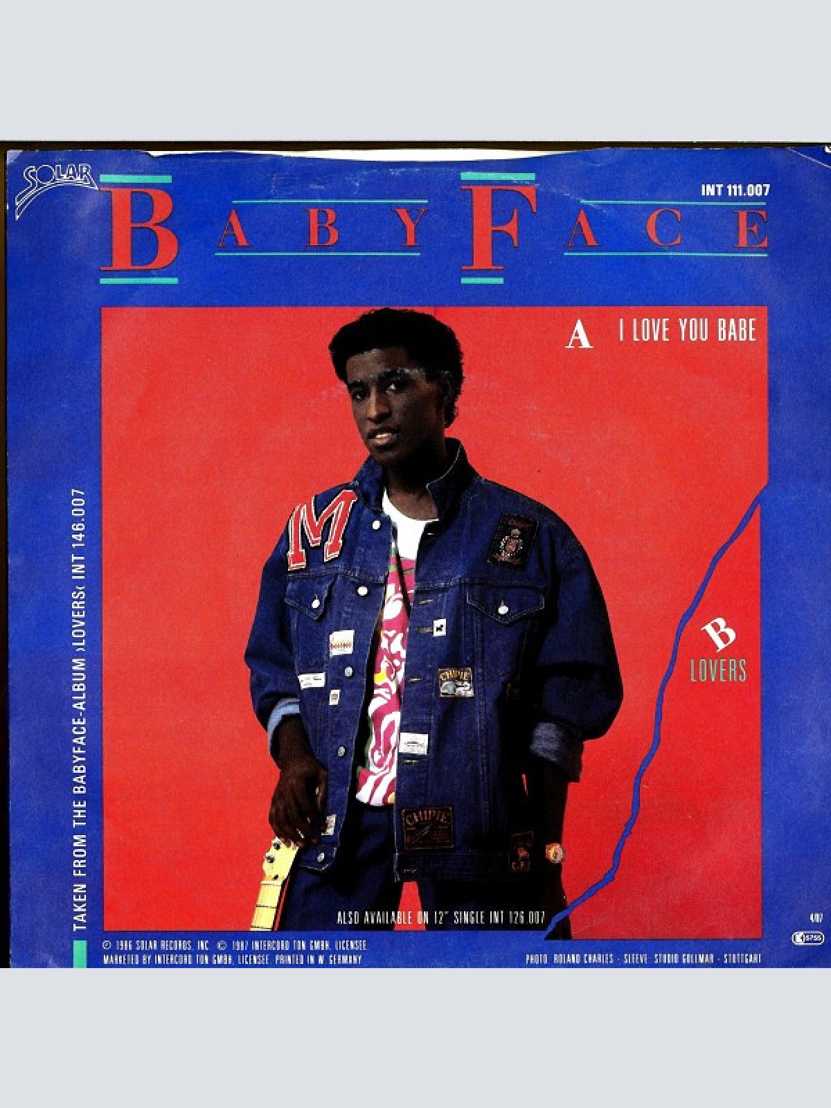 Vinyl / BabyFace - I Love You Babe