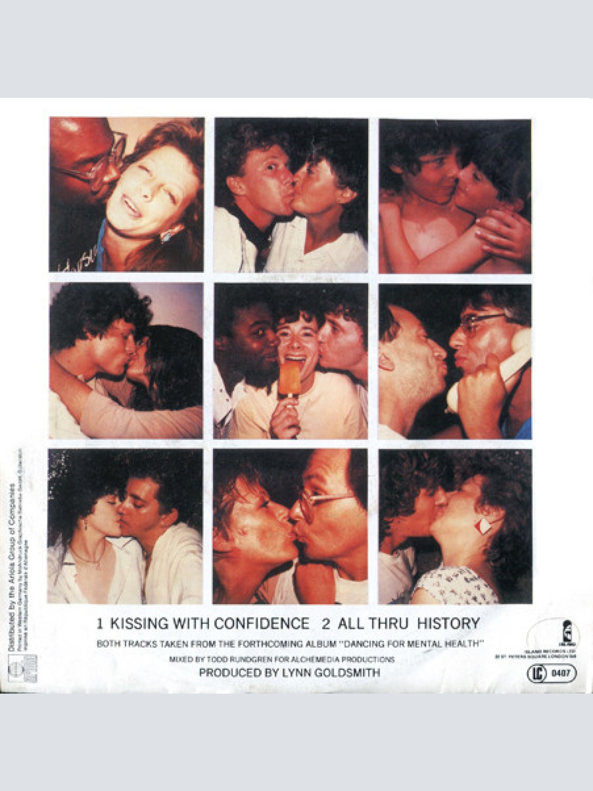 Vinyl / Will Powers - Kissing With Confidence