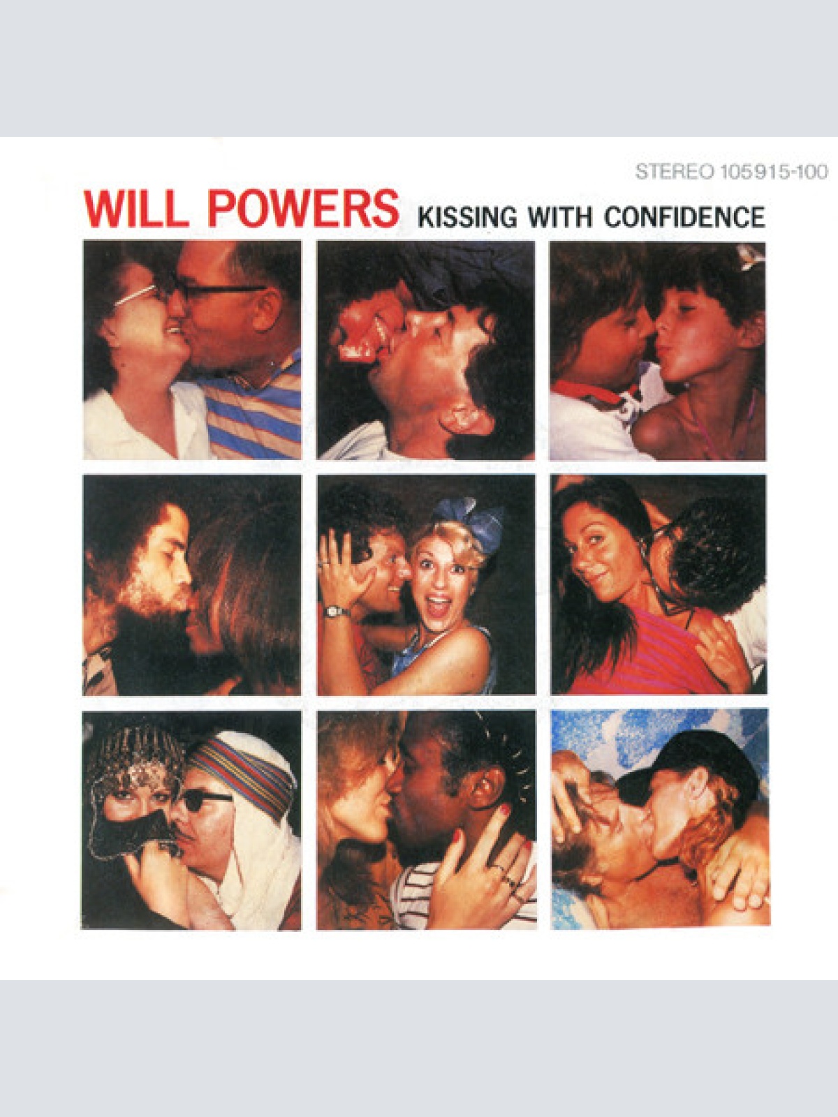 Vinyl / Will Powers - Kissing With Confidence