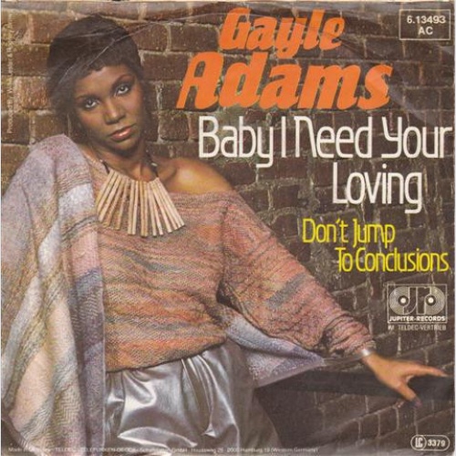 Vinyl / Gayle Adams - Baby I Need Your Loving