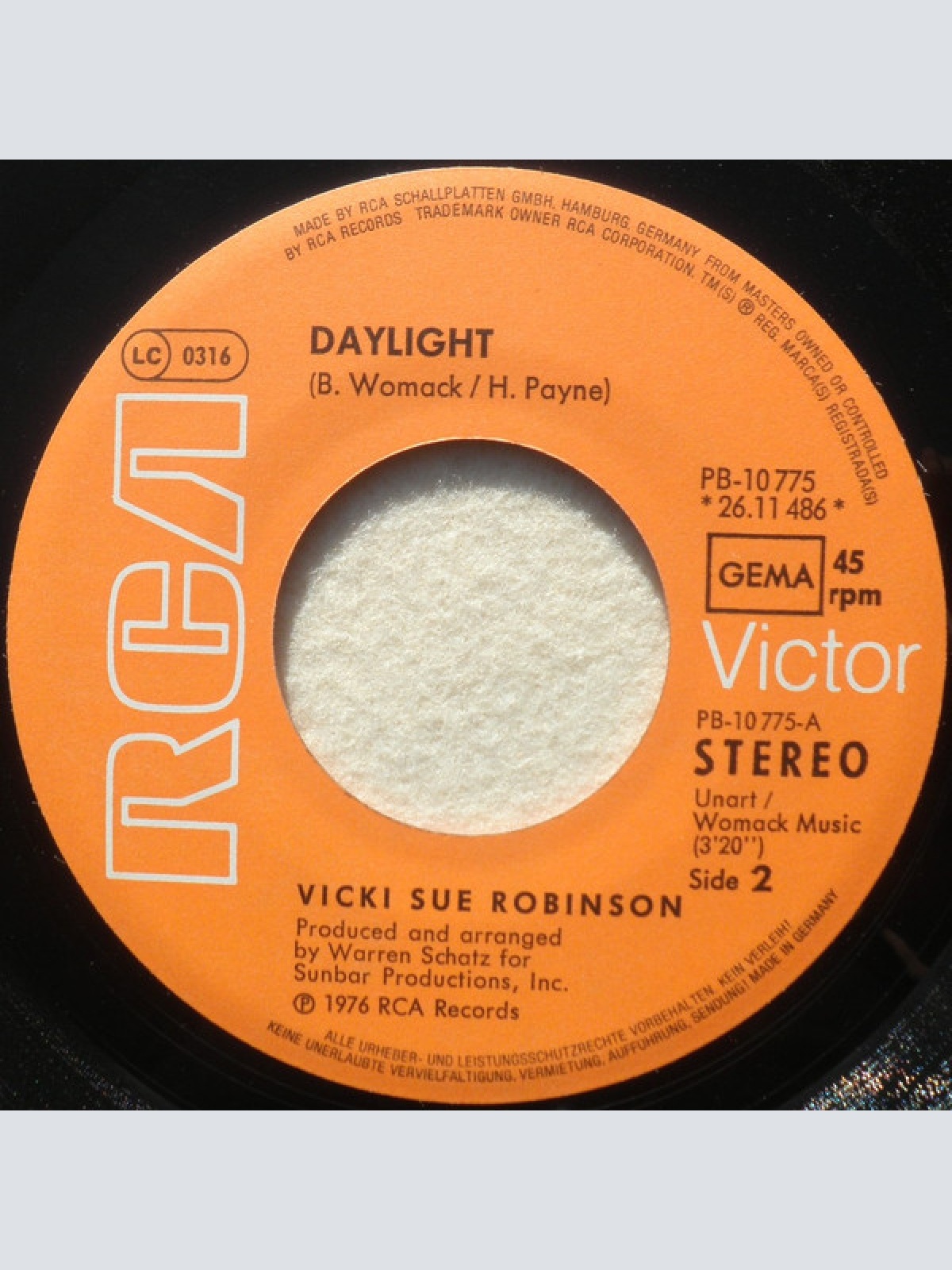 Vinyl / Vicki Sue Robinson - Never Gonna Let You Go