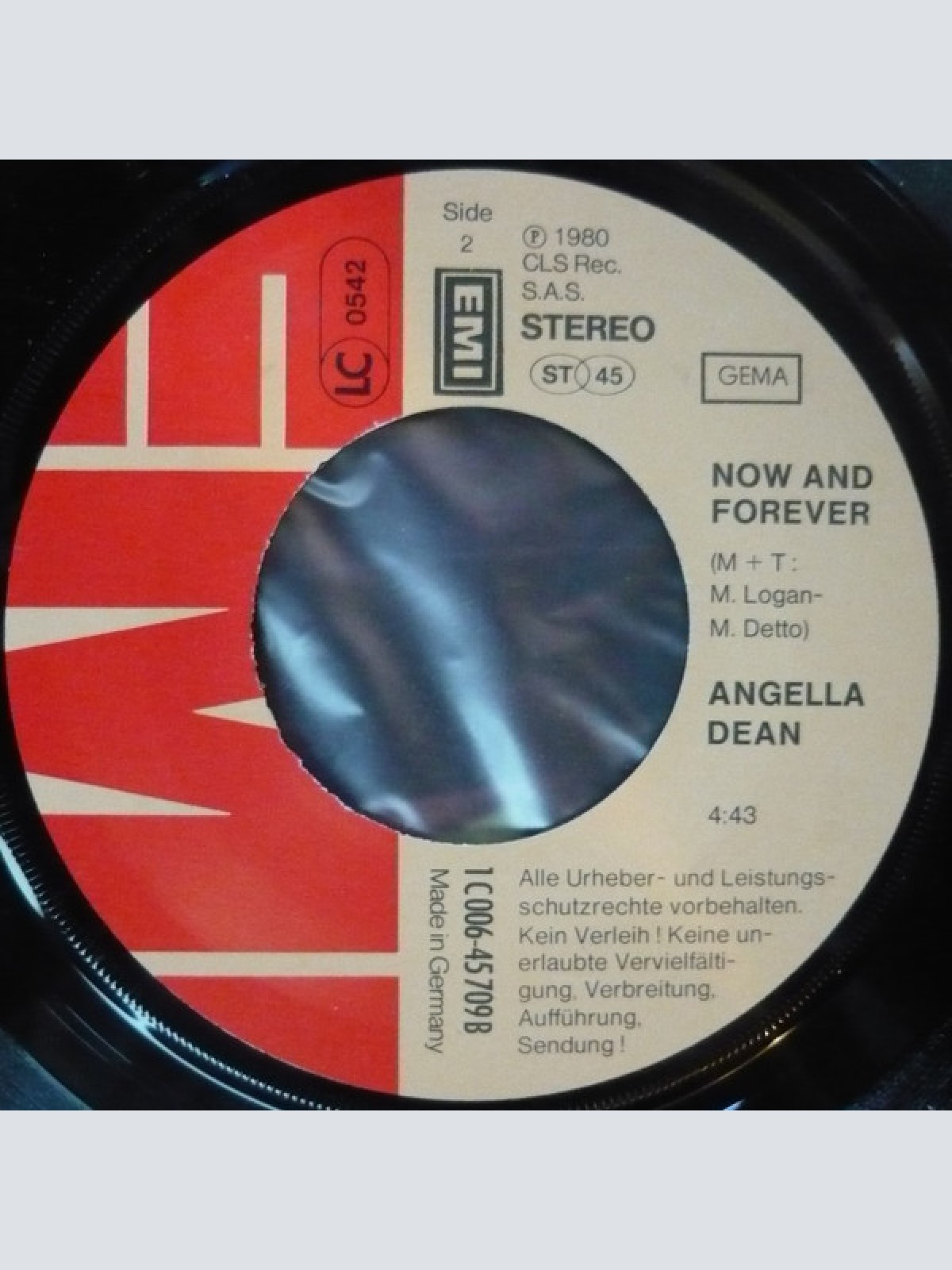Vinyl / Angella Dean - World X / Now And Forever