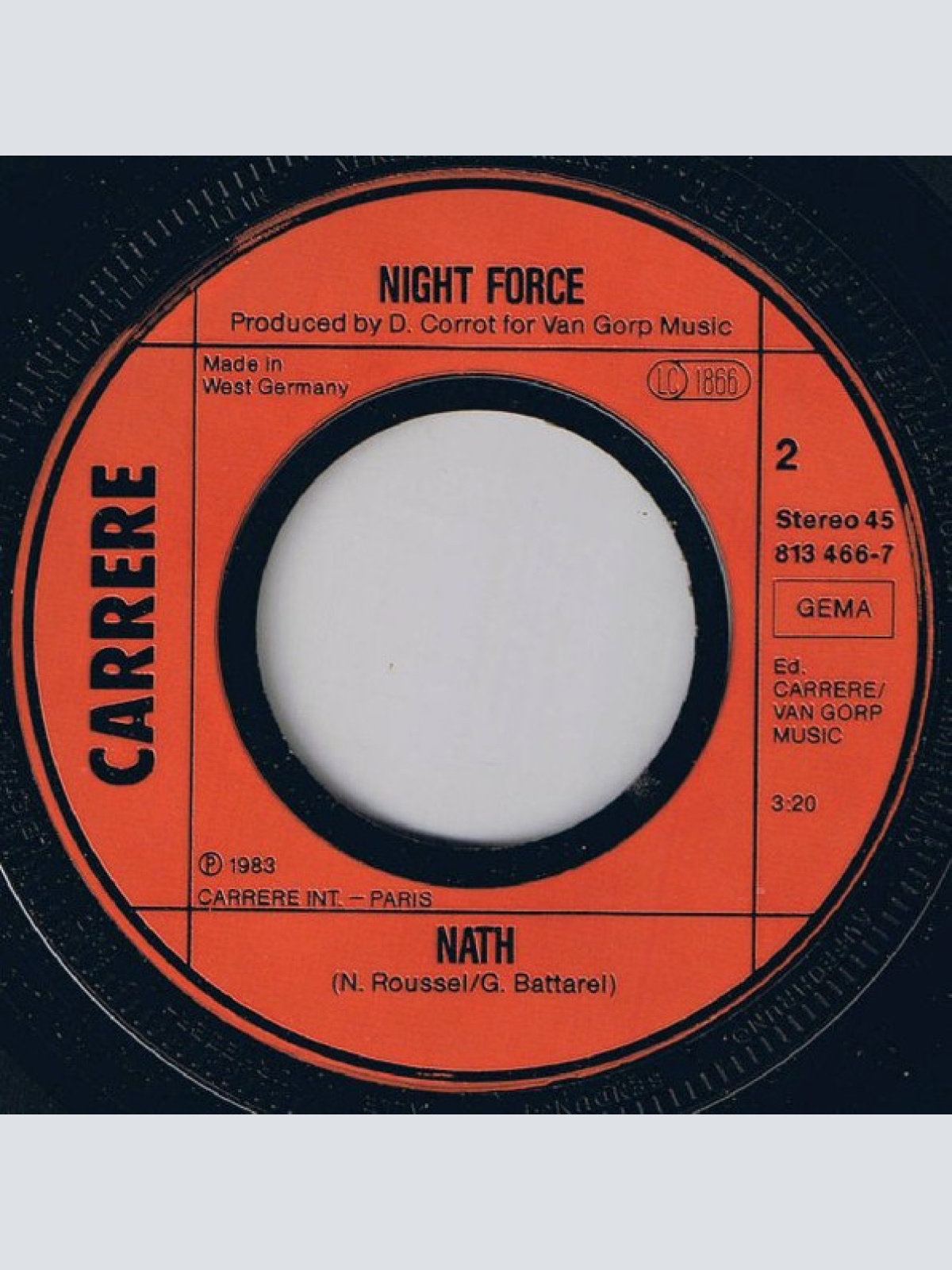 Vinyl / Night Force (3) - Hold The Night