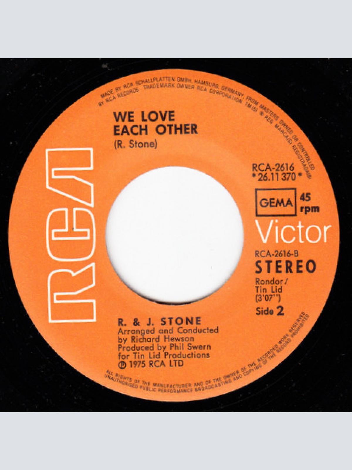 Vinyl / R. & J. Stone* - We Do It
