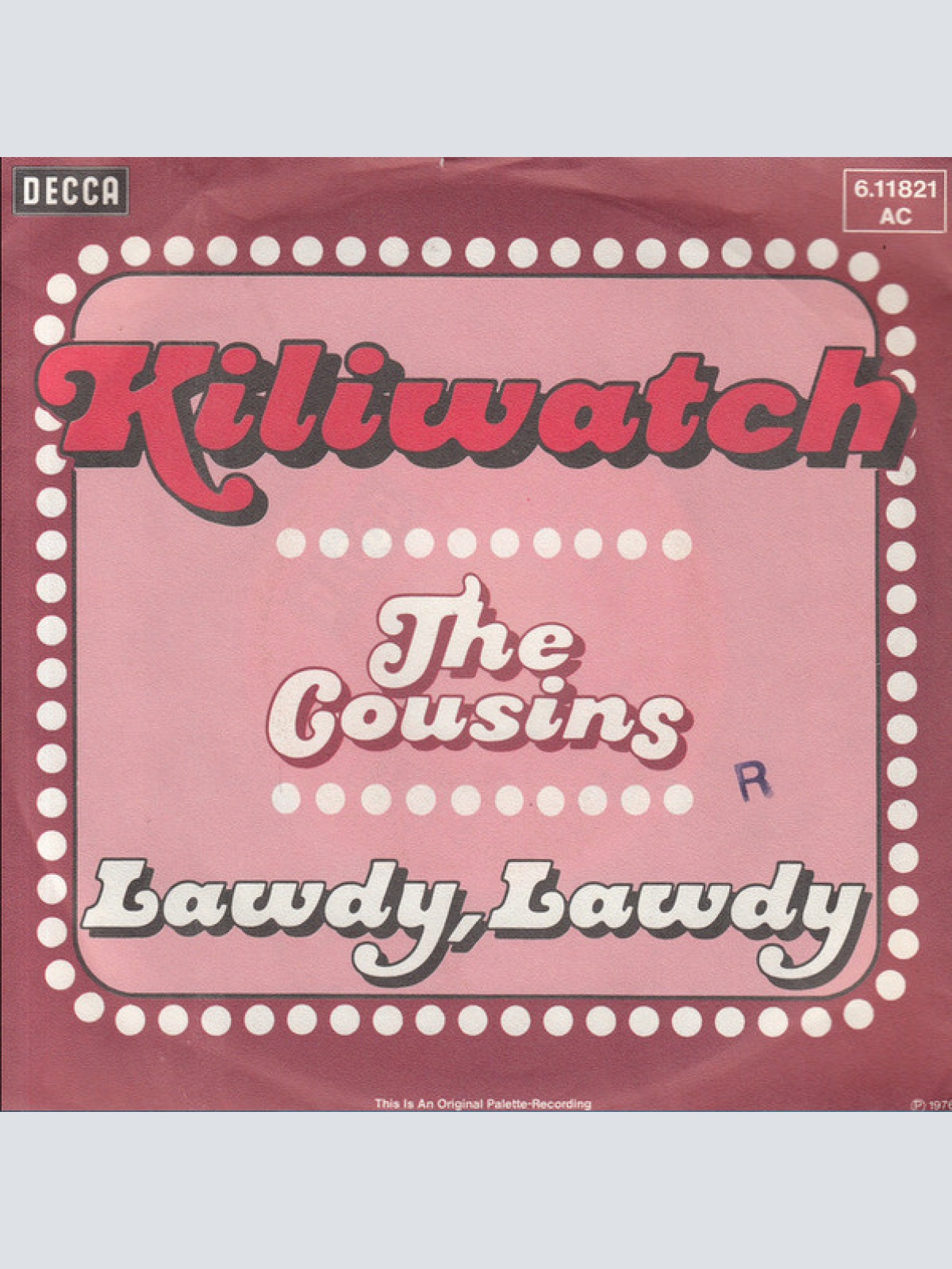 Vinyl / The Cousins - Kiliwatch