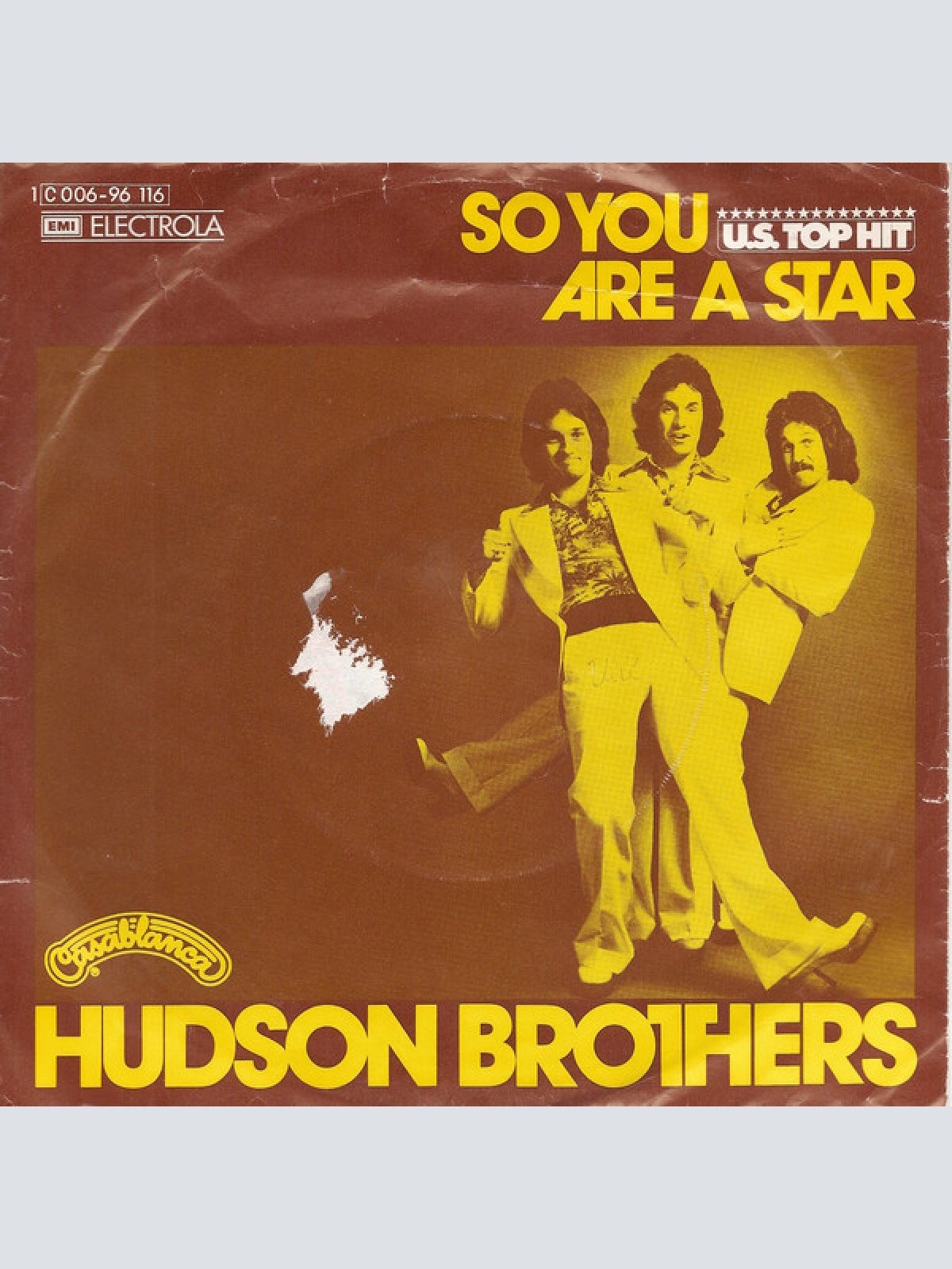 Vinyl / Hudson Brothers - So You Are A Star