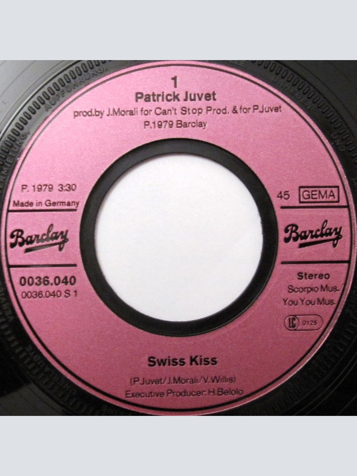 Vinyl / Patrick Juvet - Swiss Kiss