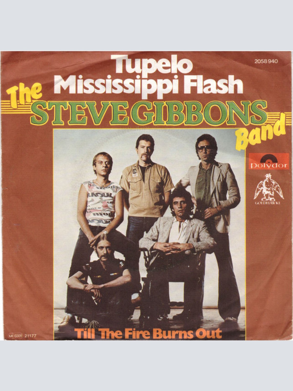 Vinyl / The Steve Gibbons Band* - Tupelo Mississippi Flash