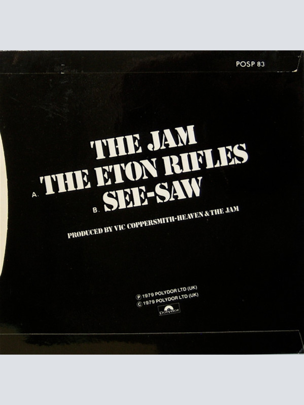 Vinyl / The Jam - The Eton Rifles
