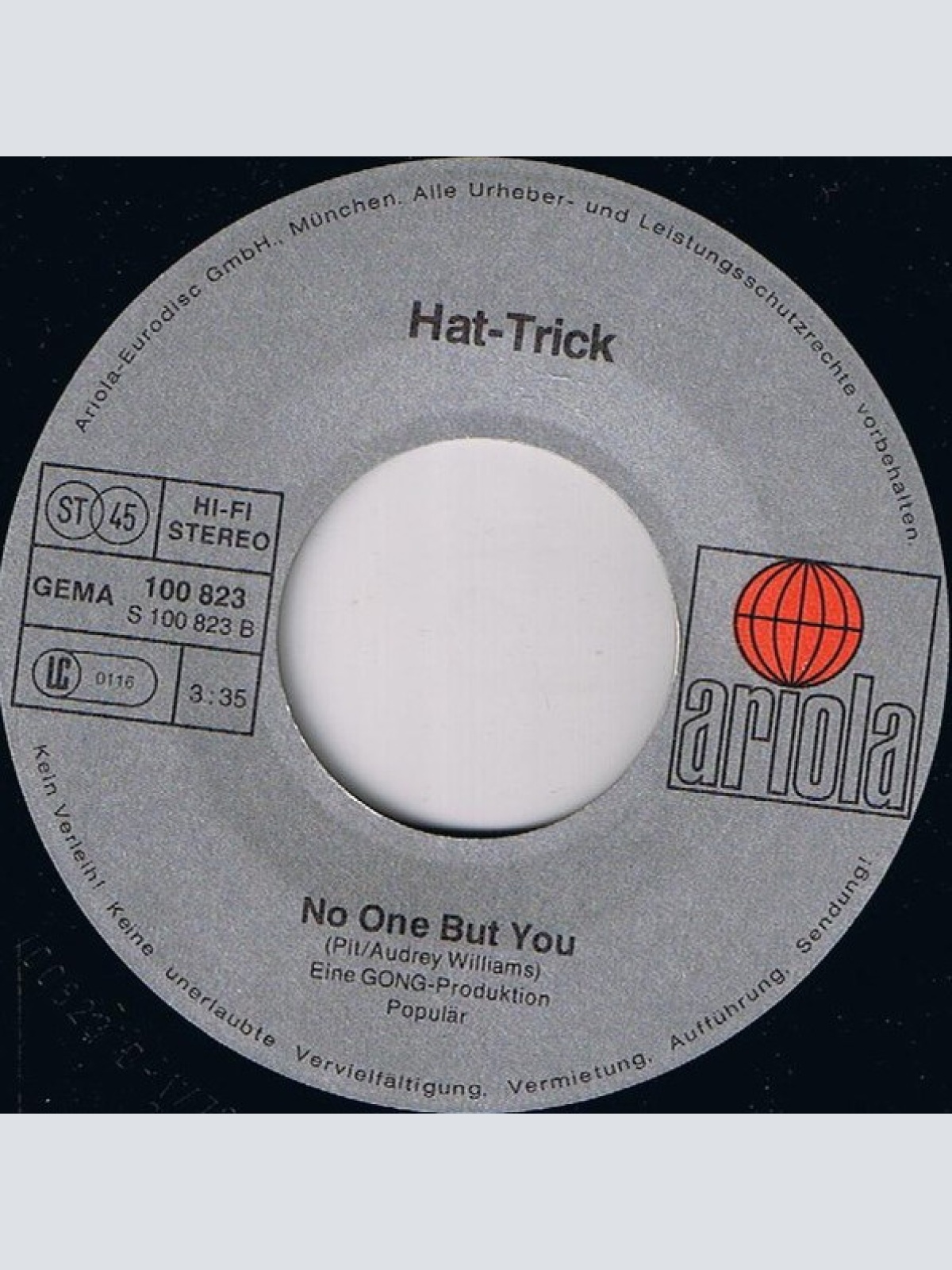 Vinyl / Hat-Trick - Do It Again (If You Can)