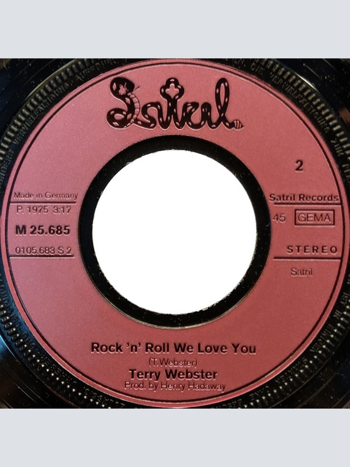 Vinyl / Terry Webster - I Want To See You Dancing