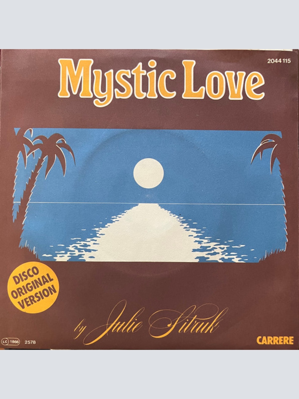 Vinyl / Julie Sitruk - Un Païs Tropical / Mystic Love