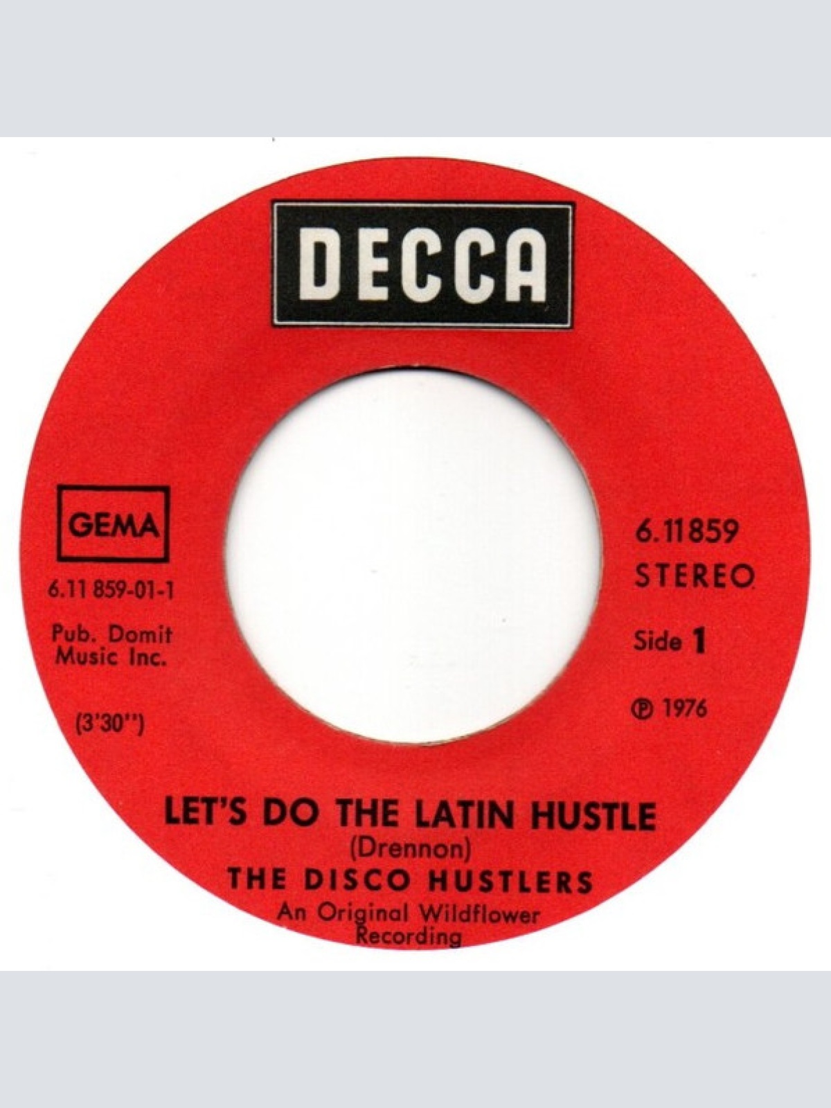 Vinyl / The Disco Hustlers - Let's Do The Latin Hustle