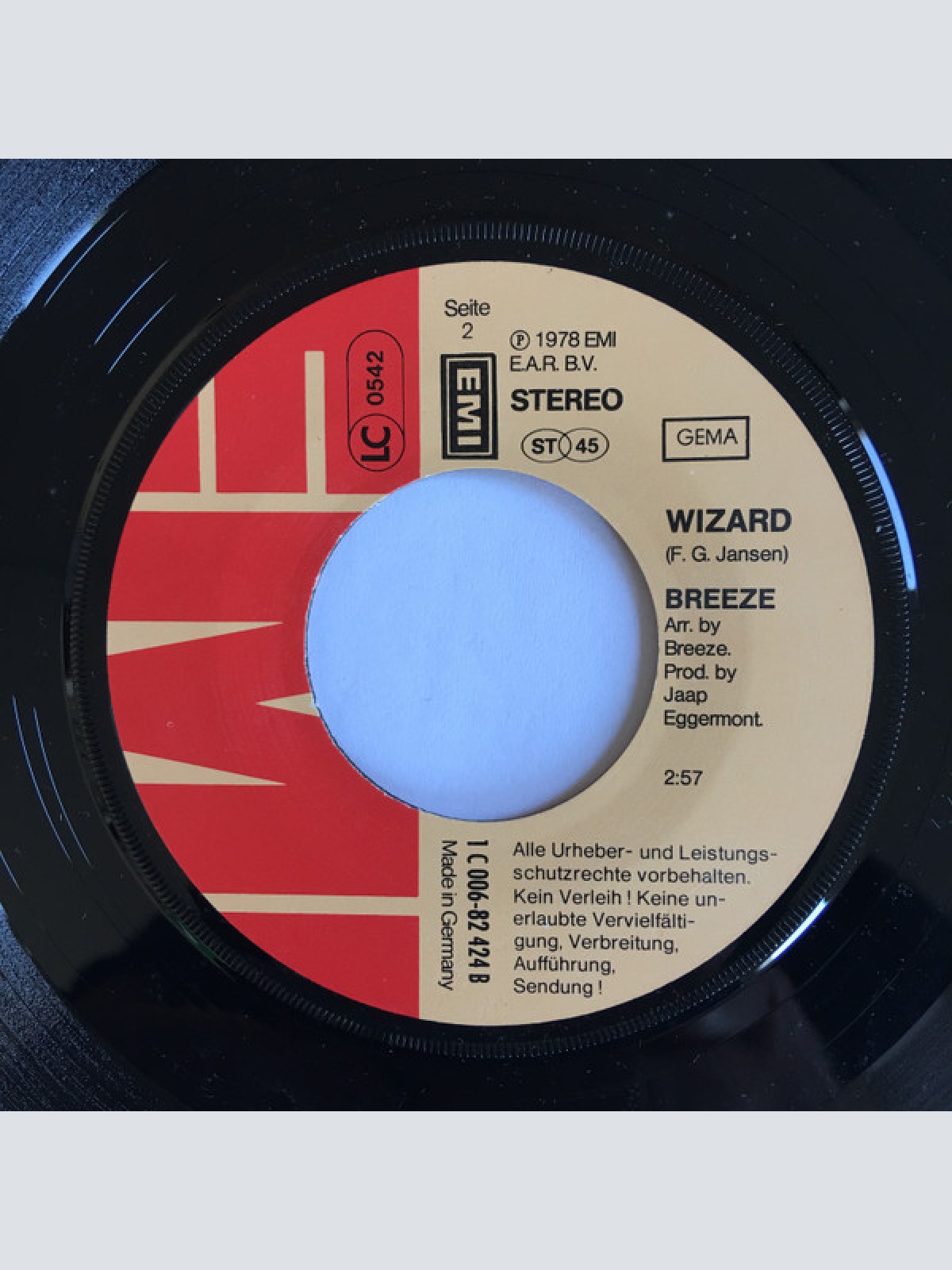 Vinyl / Breeze (16) - It's Only A Matter Of Time