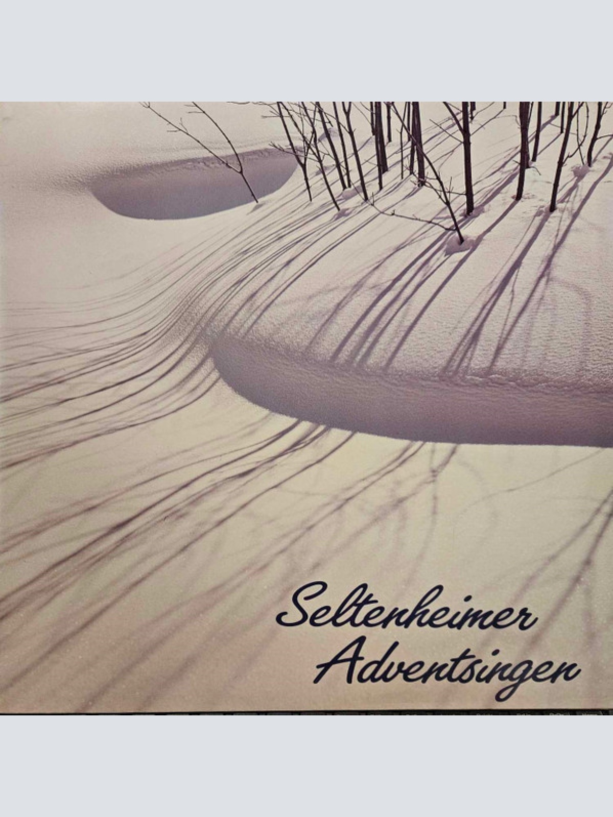 Vinyl / Singkreis Seltenheim* - Seltenheimer Adventsingen