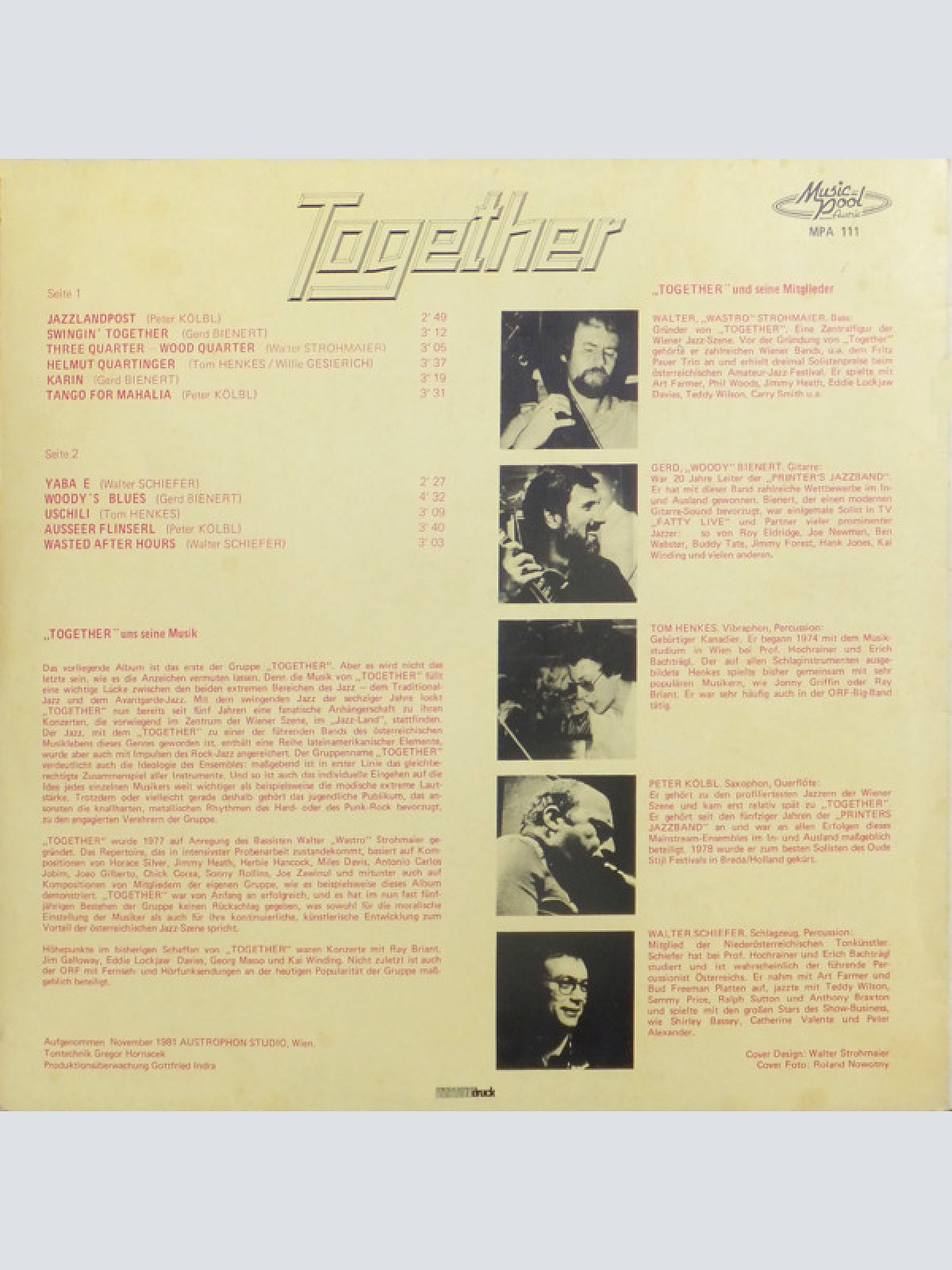 Vinyl / Together (22) - Jazz Latin & Swing