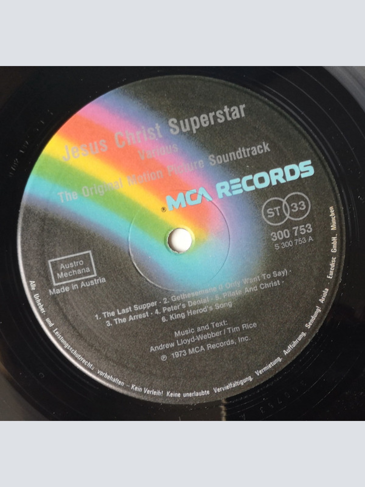 Vinyl / Various - Jesus Christ Superstar (The Original Motion Picture Sound Track Album)
