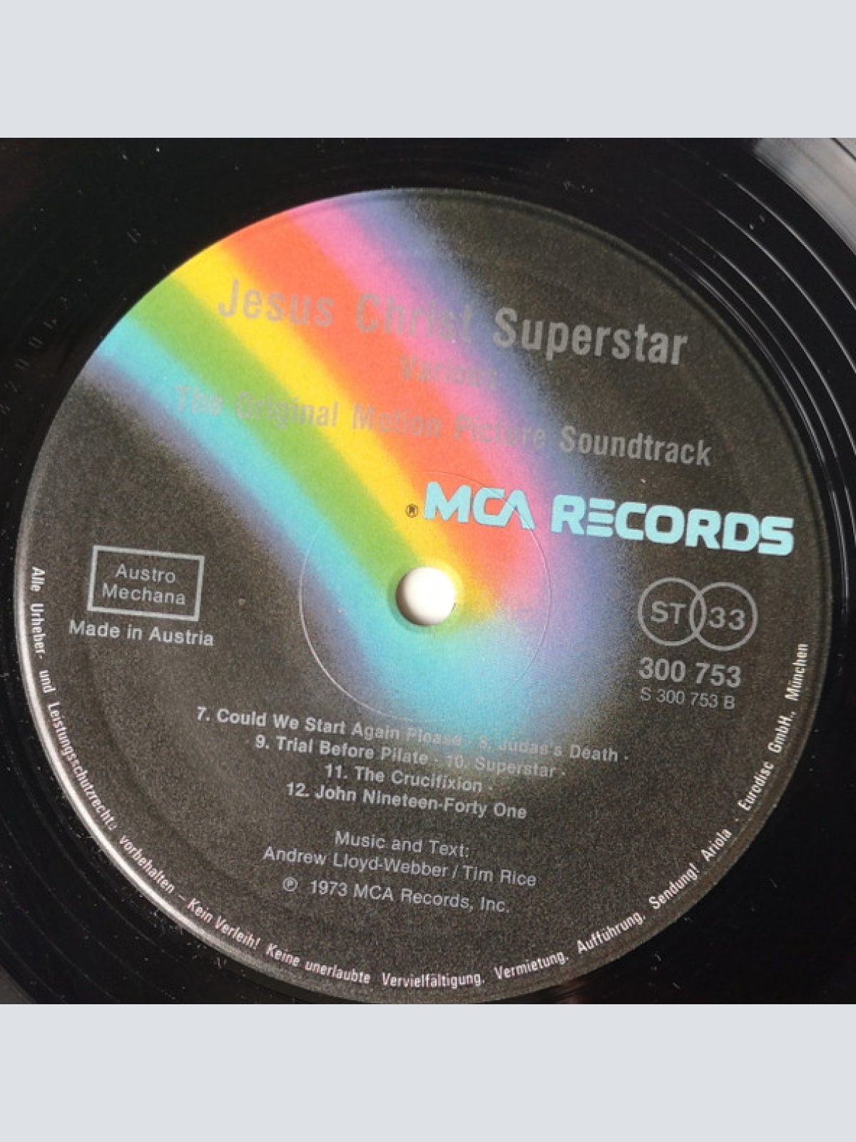 Vinyl / Various - Jesus Christ Superstar (The Original Motion Picture Sound Track Album)