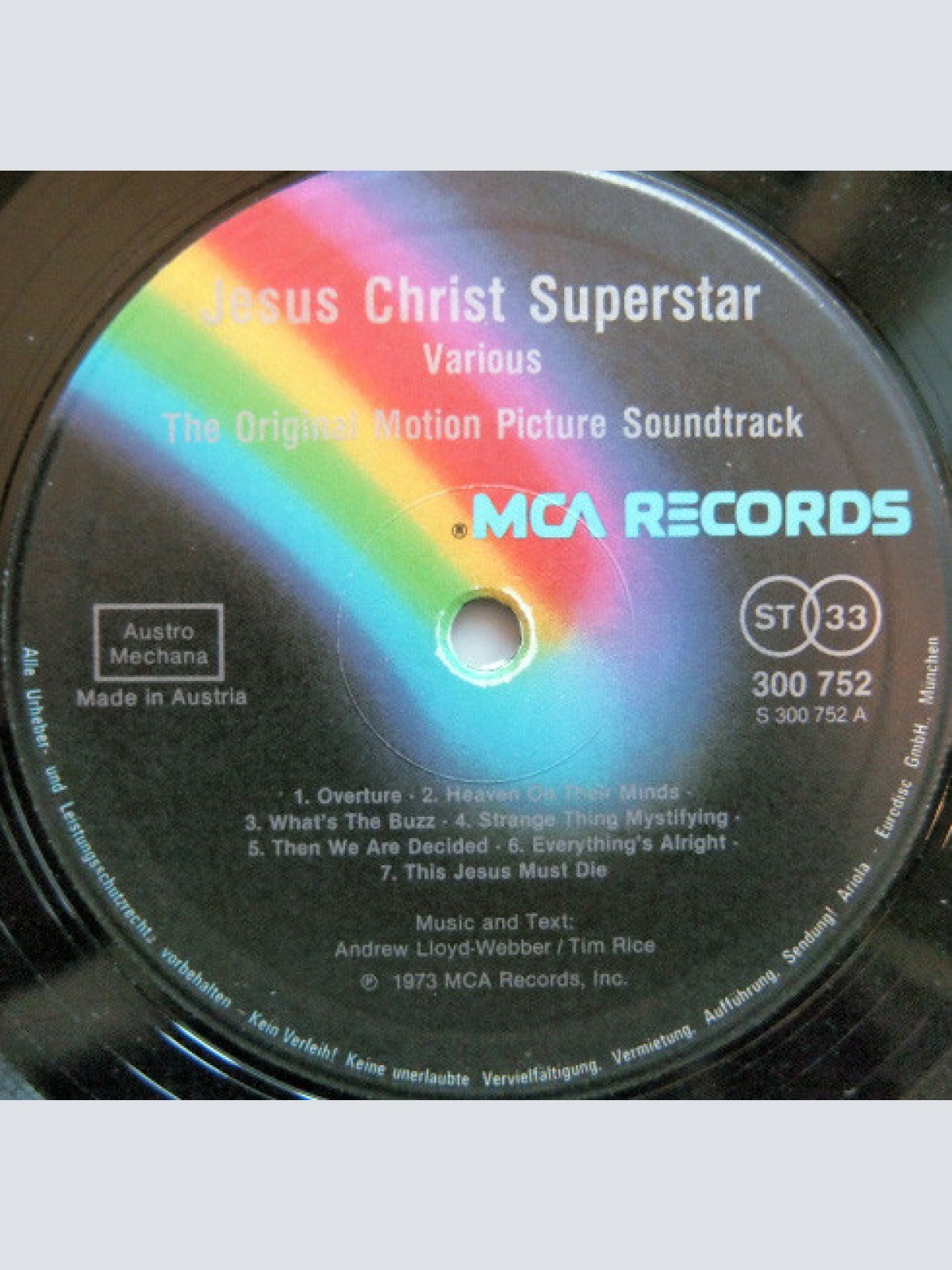 Vinyl / Various - Jesus Christ Superstar (The Original Motion Picture Sound Track Album)