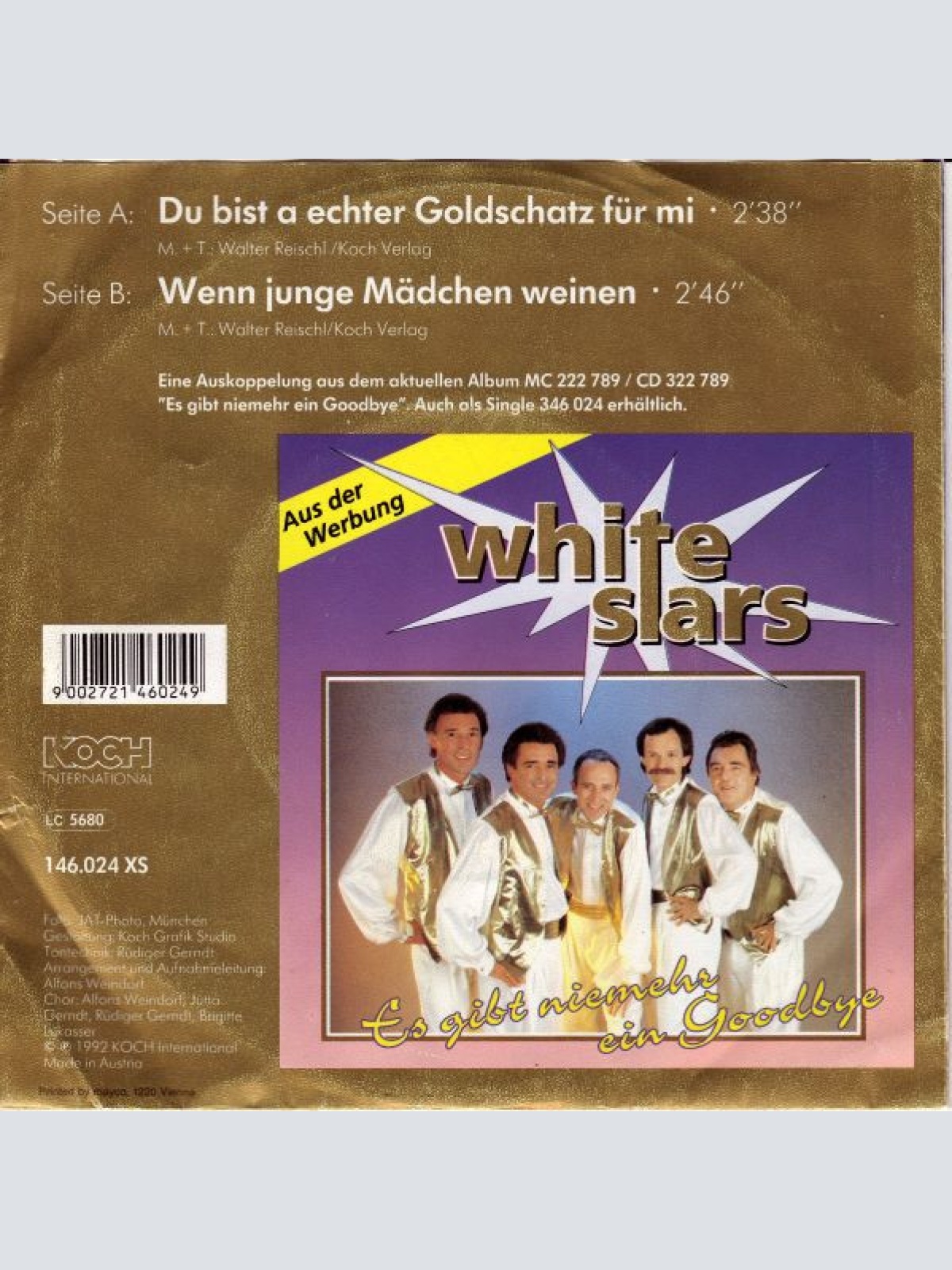 Vinyl / White Stars - Du Bist A Echter Goldschatz Für Mi