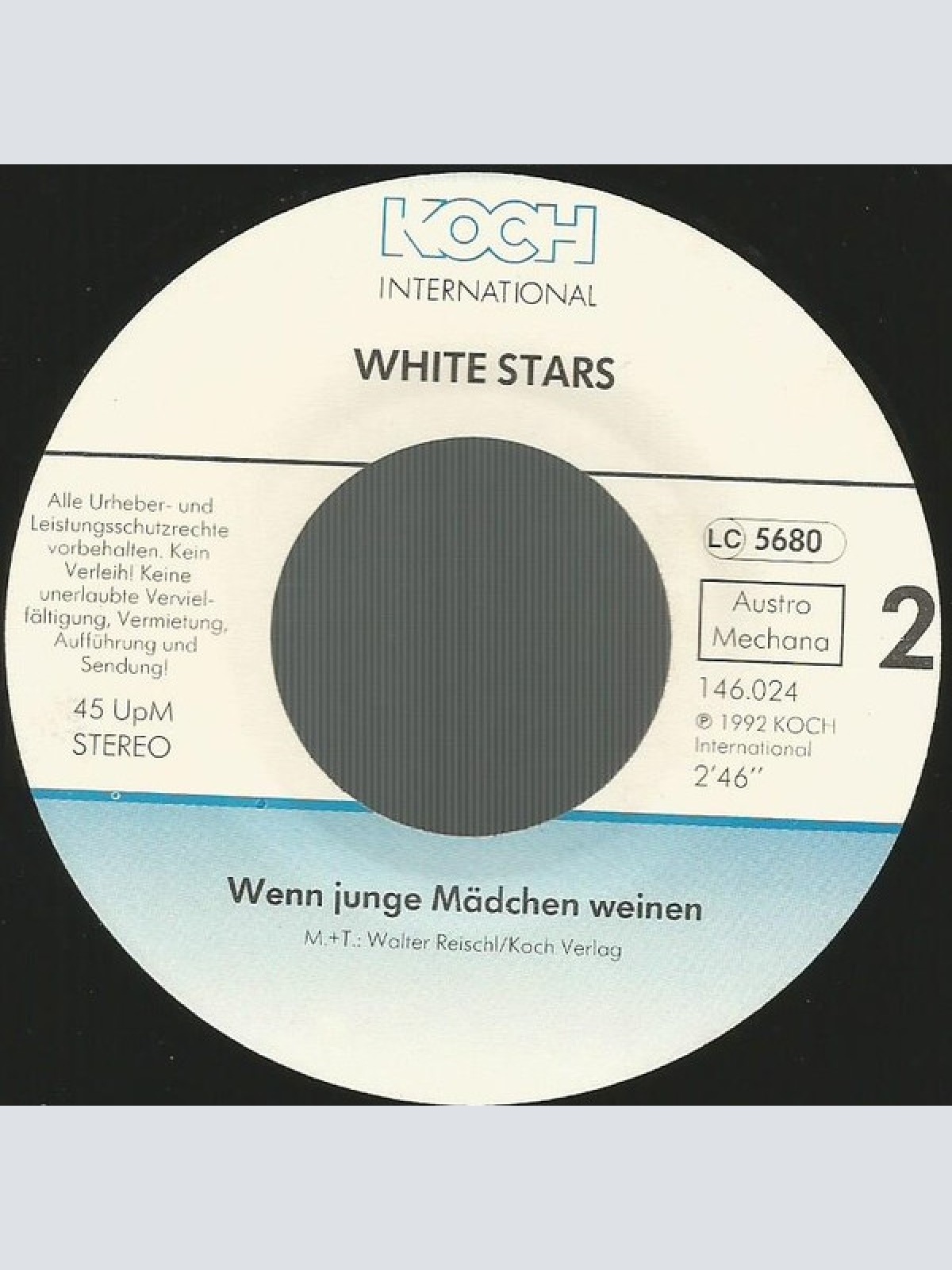 Vinyl / White Stars - Du Bist A Echter Goldschatz Für Mi