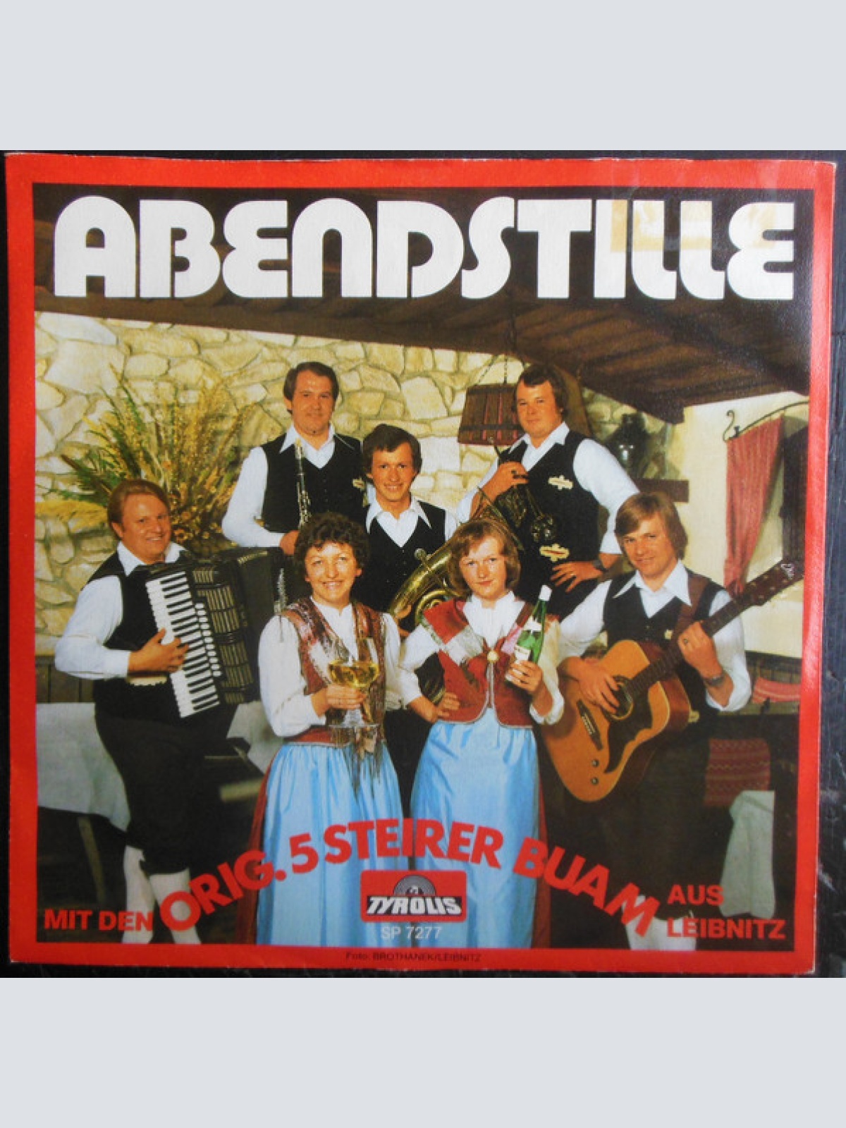 Vinyl / Orig. 5 Steirer Buam aus Leibnitz* - Ich Bin Kein Casanova