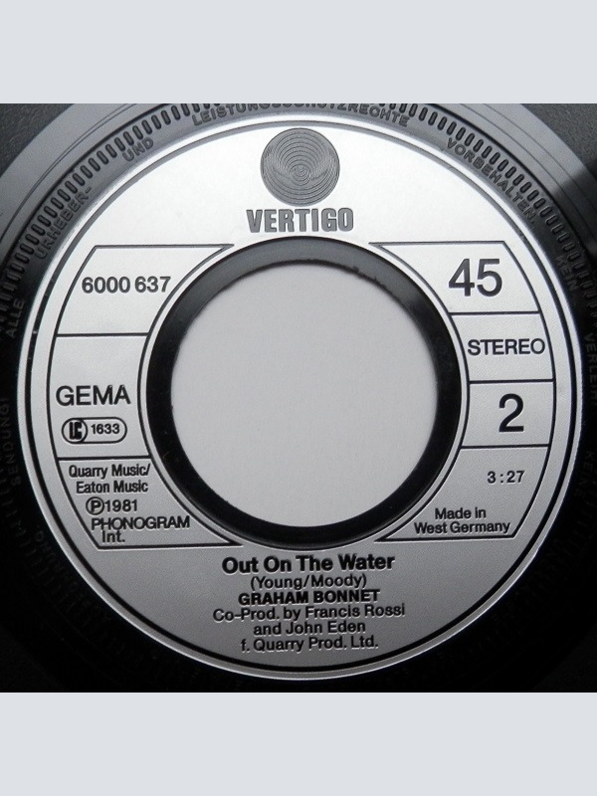 Vinyl / Graham Bonnet - Night Games