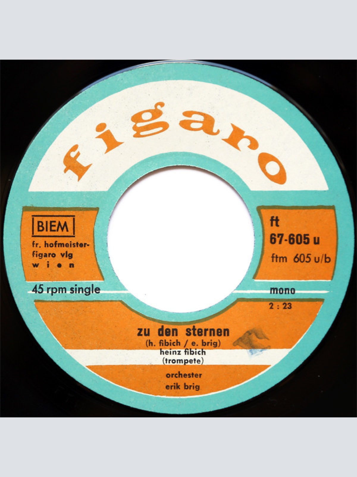 Vinyl / Heinz Fibich - Leis' Rauscht Das Meer