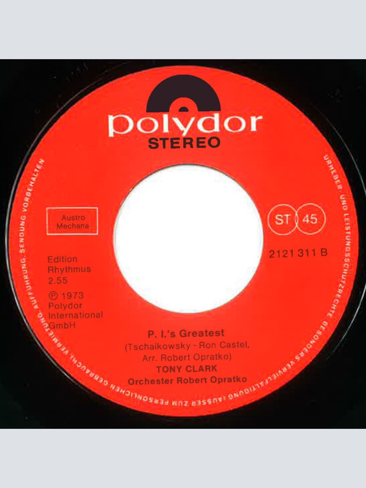 Vinyl / Various - Der Goldene Pavillion / P.I.'s Greatest