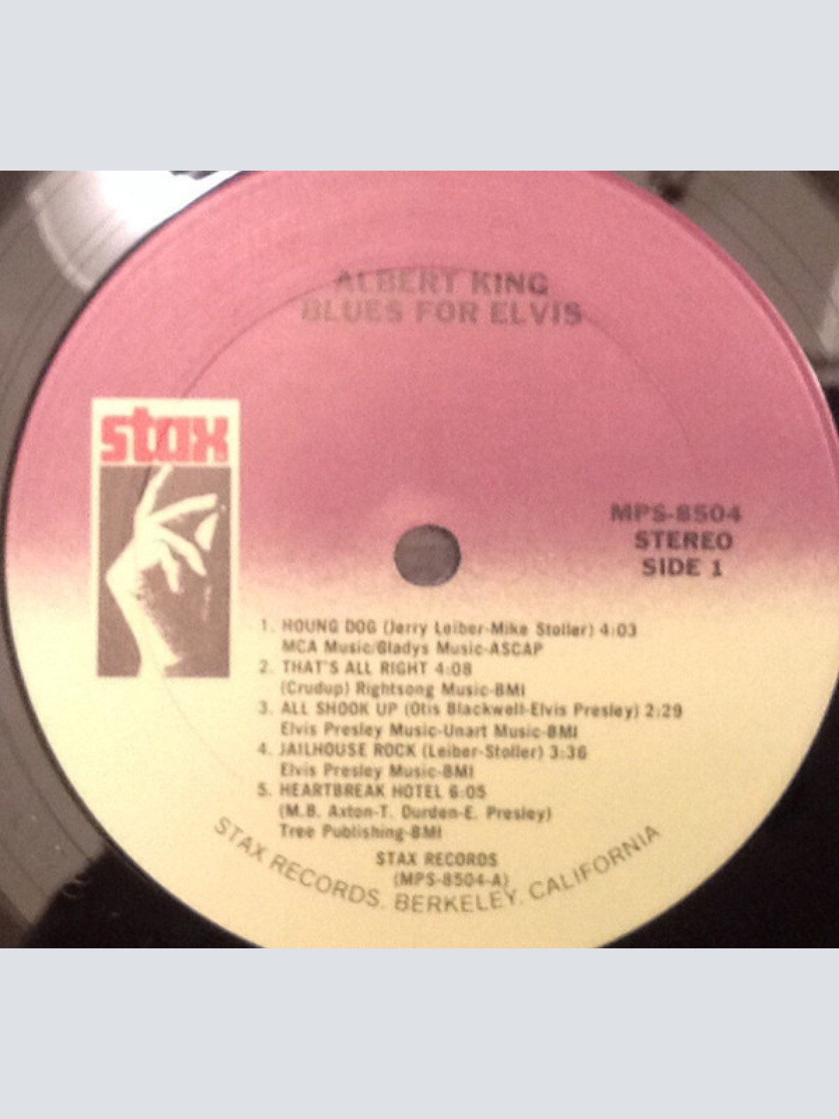 Vinyl / Albert King - Blues For Elvis