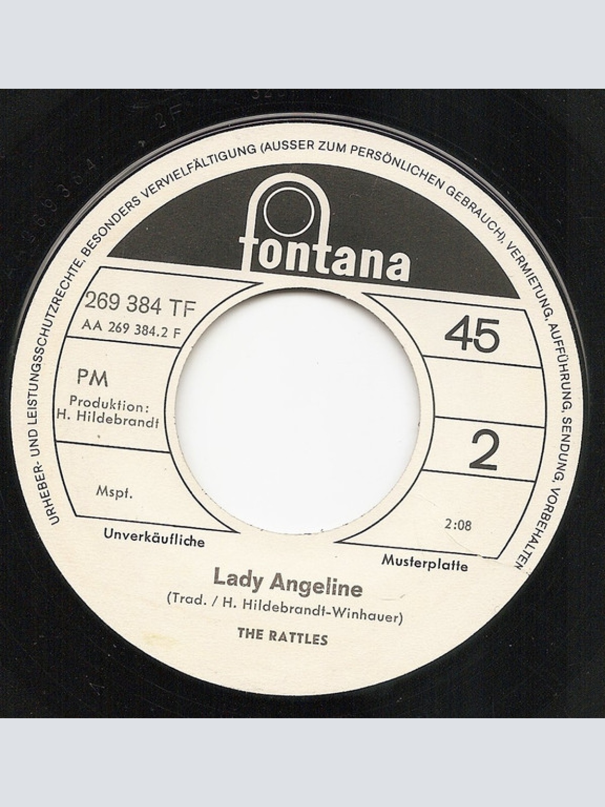 Vinyl / The Rattles - Fought The Lord