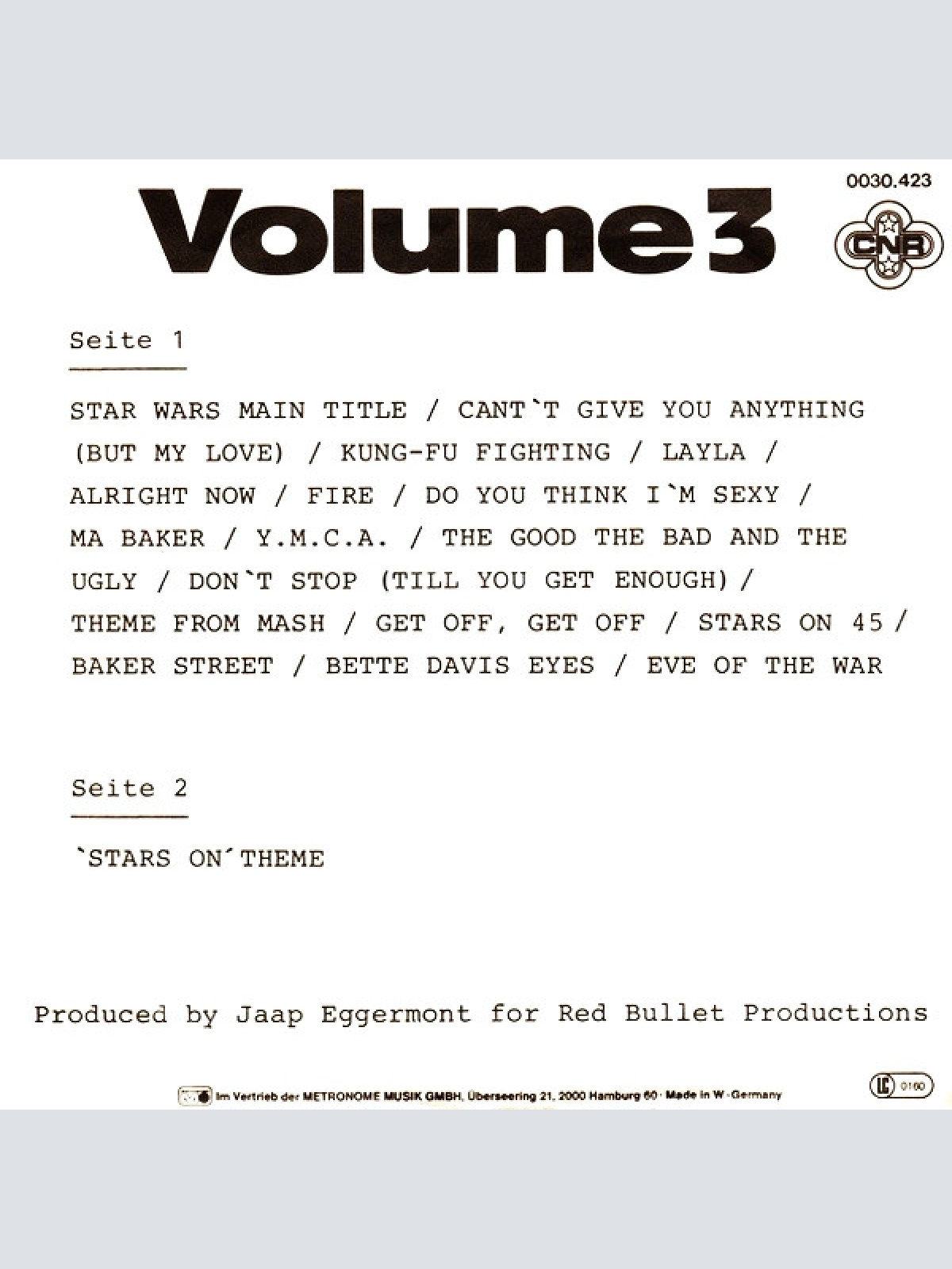 Vinyl / Stars On 45 - Stars On 45 Volume 3