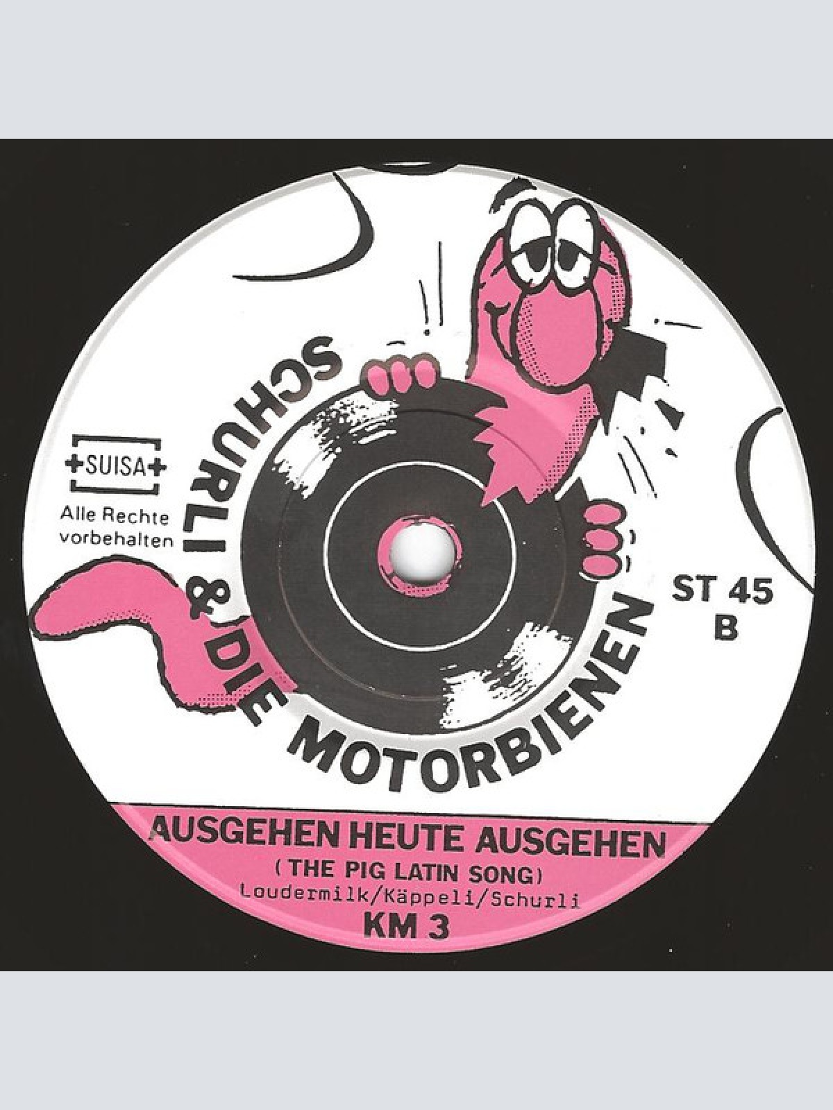 Vinyl / Schurli & Die Motorbienen - Bitte Lüge Mich Nicht An / Ausgehen Heute Ausgehen