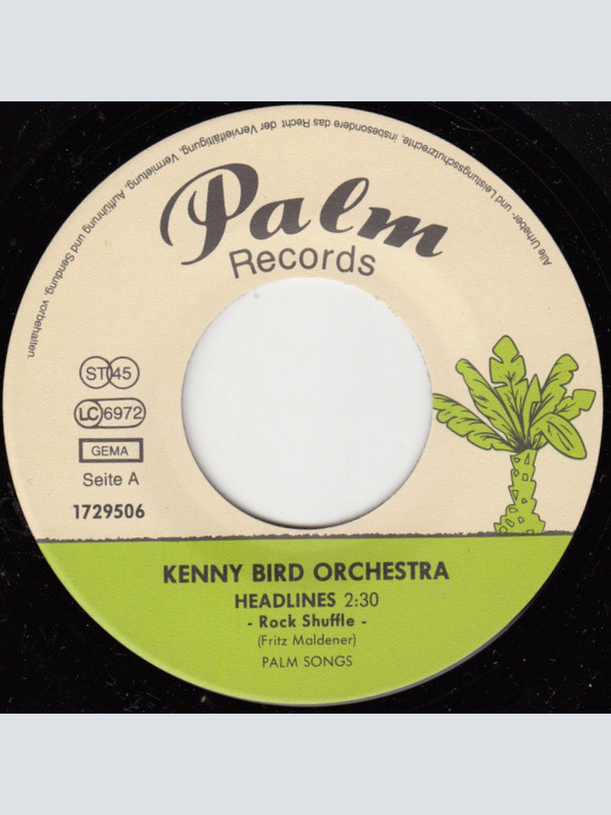 Vinyl / Kenny Bird Orchestra* - Headlines / Mambucaba