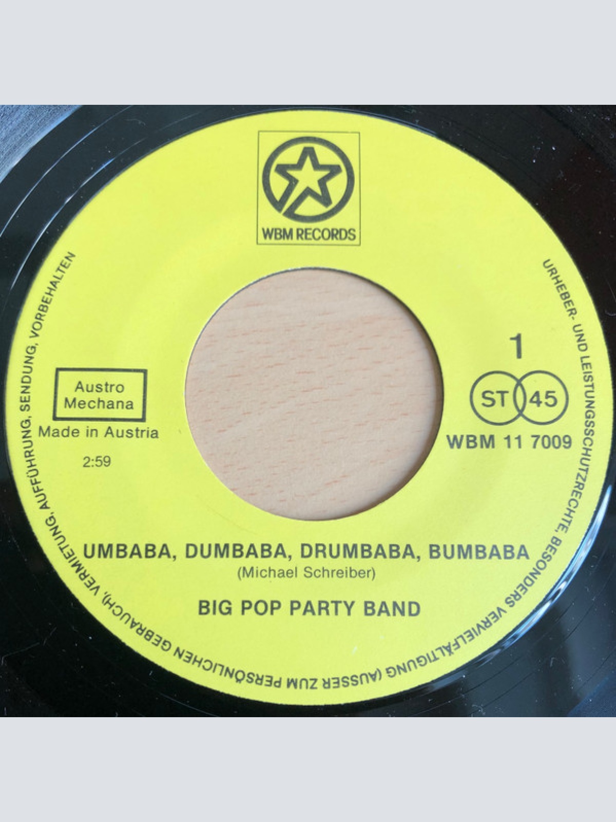 Vinyl / Big Pop Party Band - Umbaba, Dumbaba, Drumbaba, Bumbaba